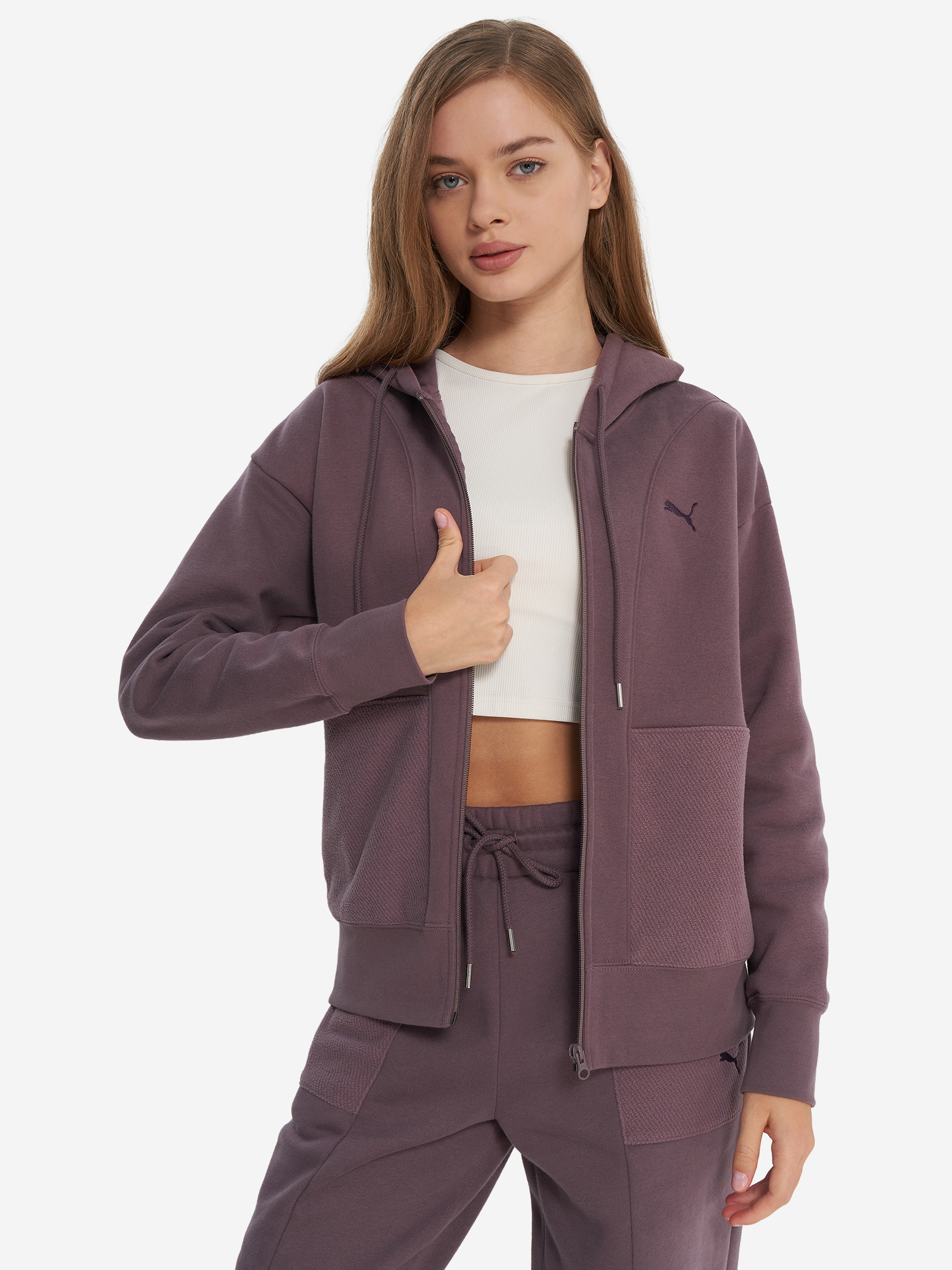 Толстовка женская PUMA, Красный