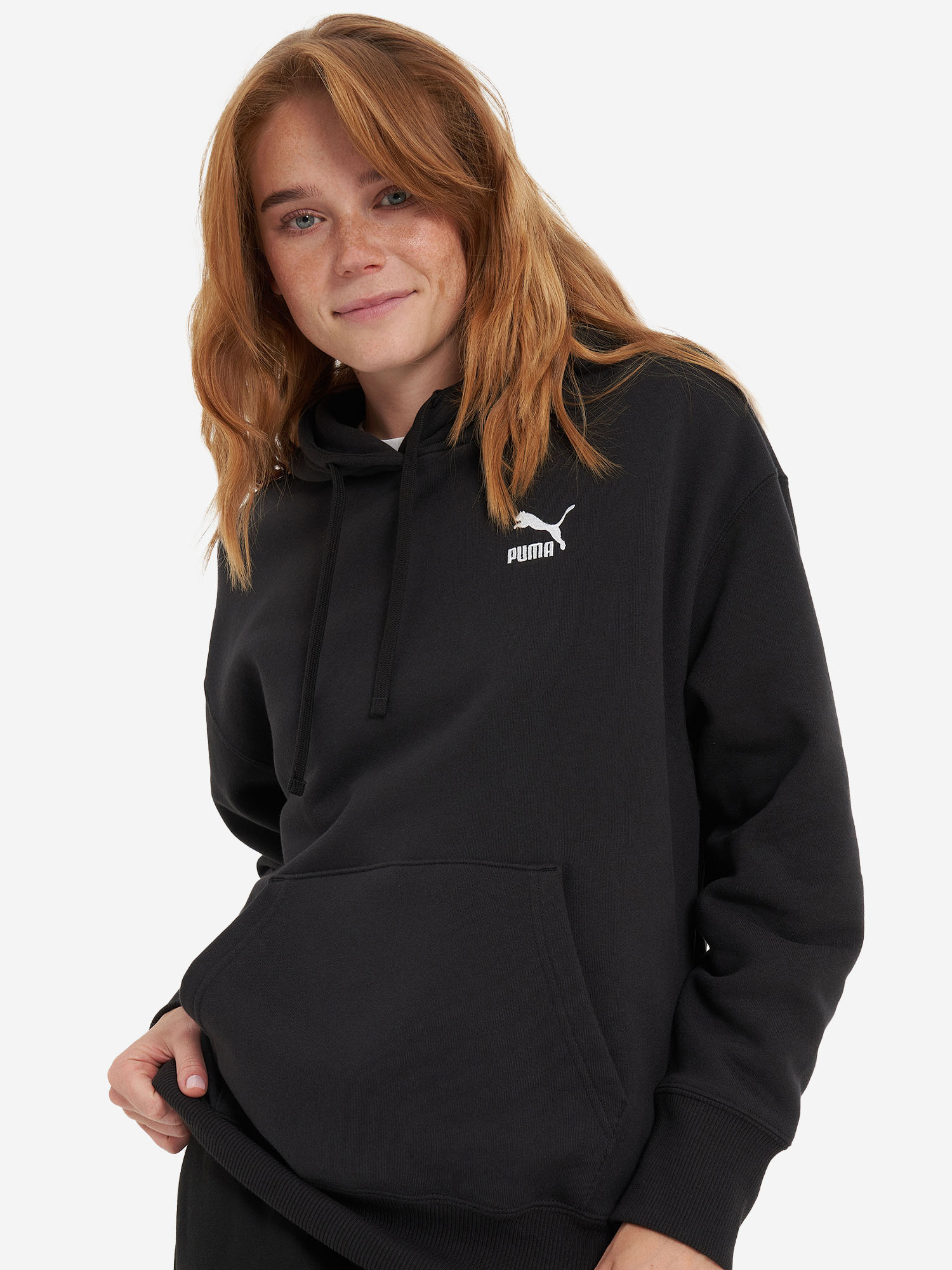 Худи женское PUMA, Черный