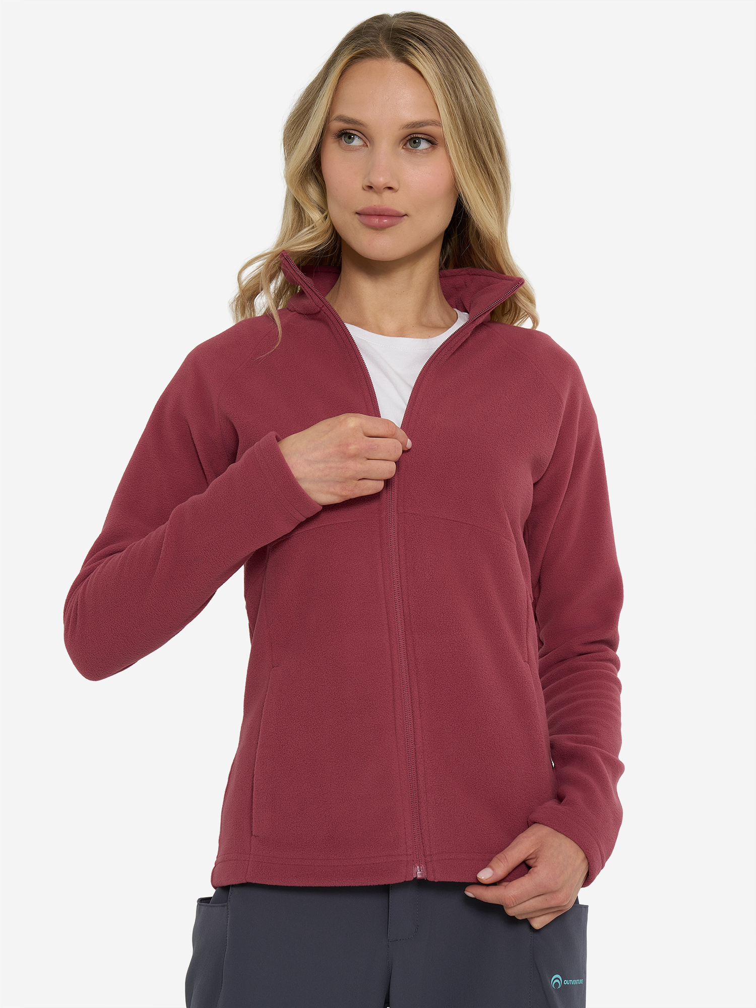 Джемпер флисовый женский Outventure, Красный