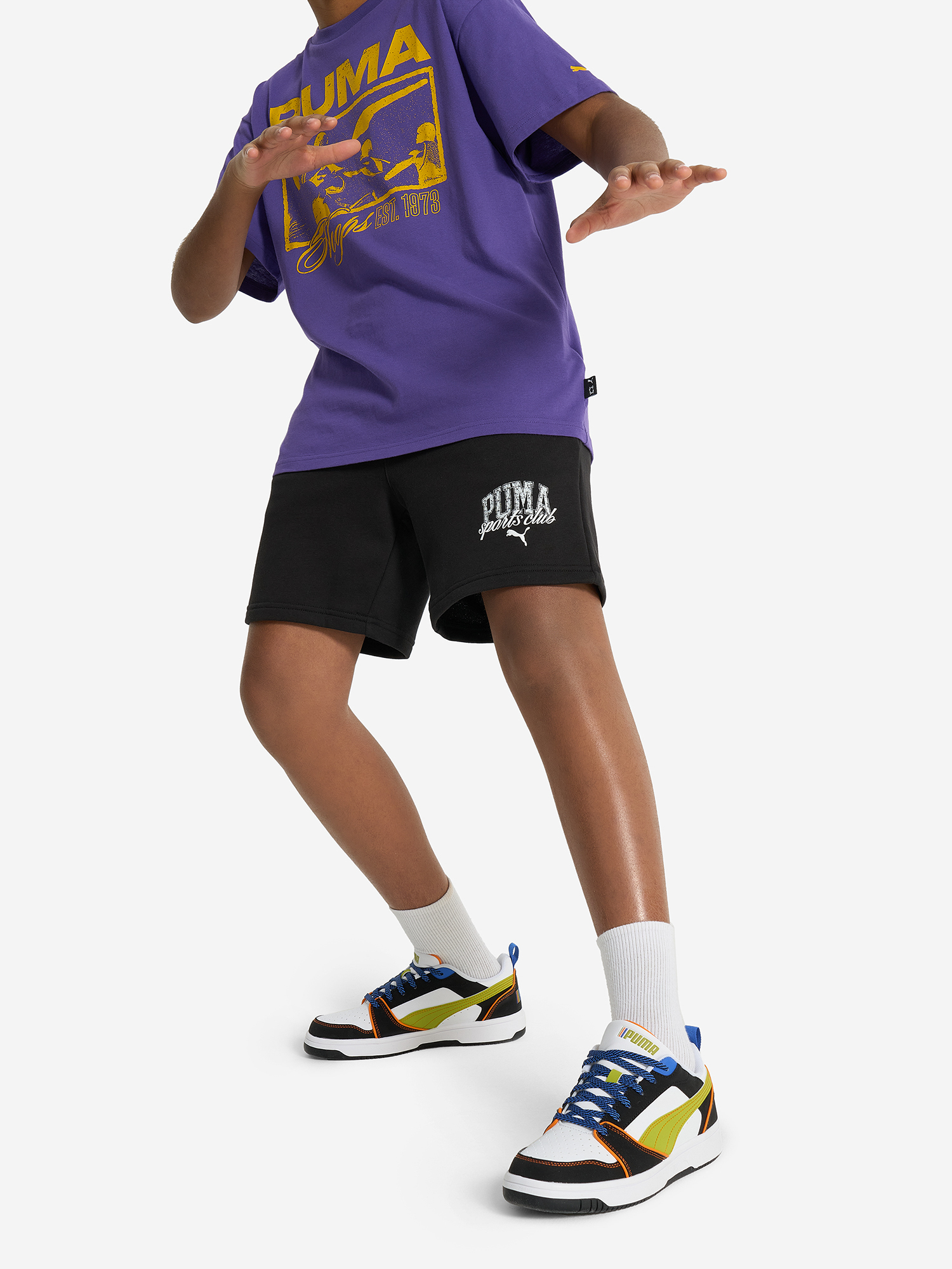 Шорты для мальчиков PUMA Classic, Черный