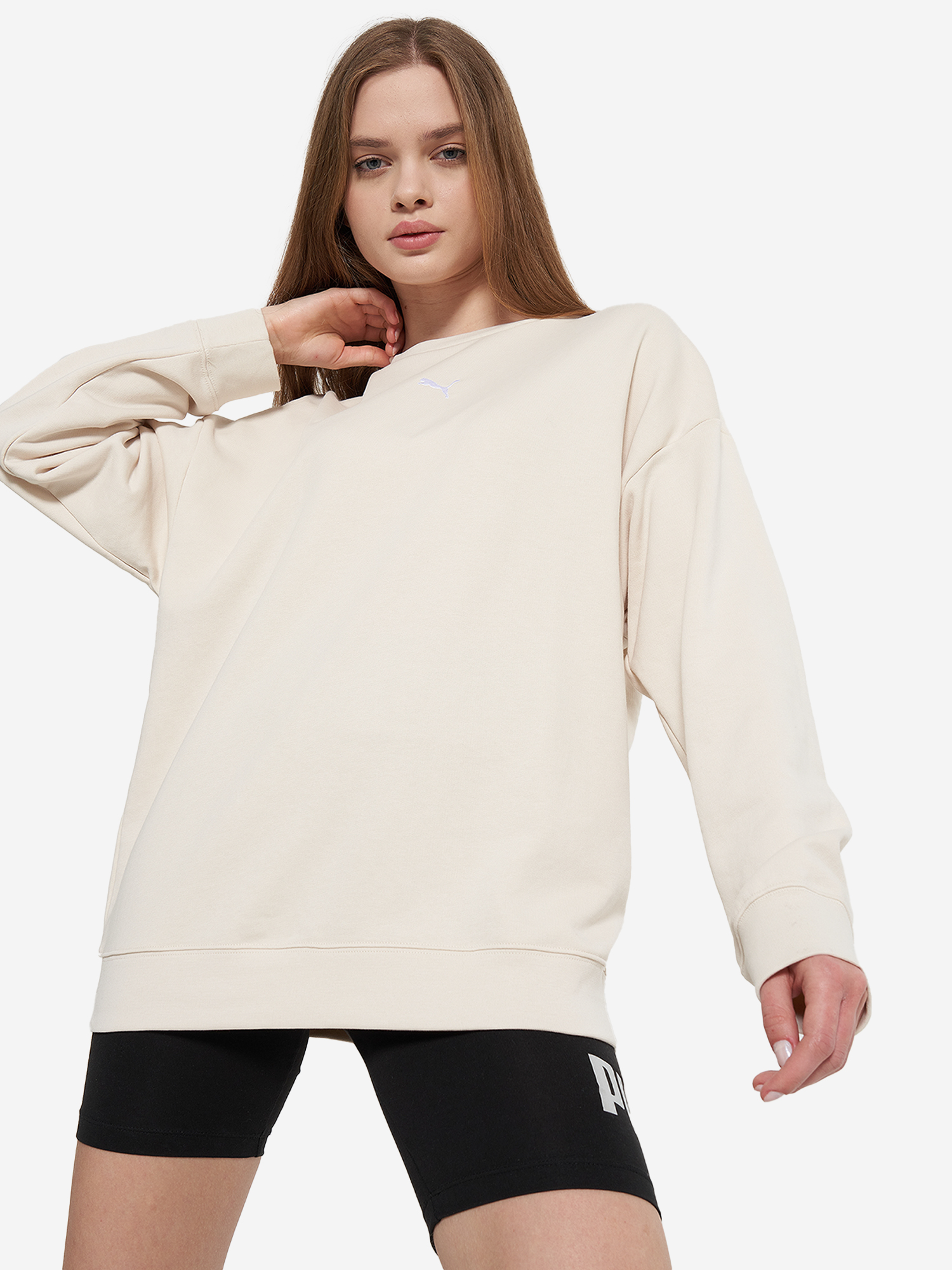 Свитшот женский PUMA Ess, Бежевый