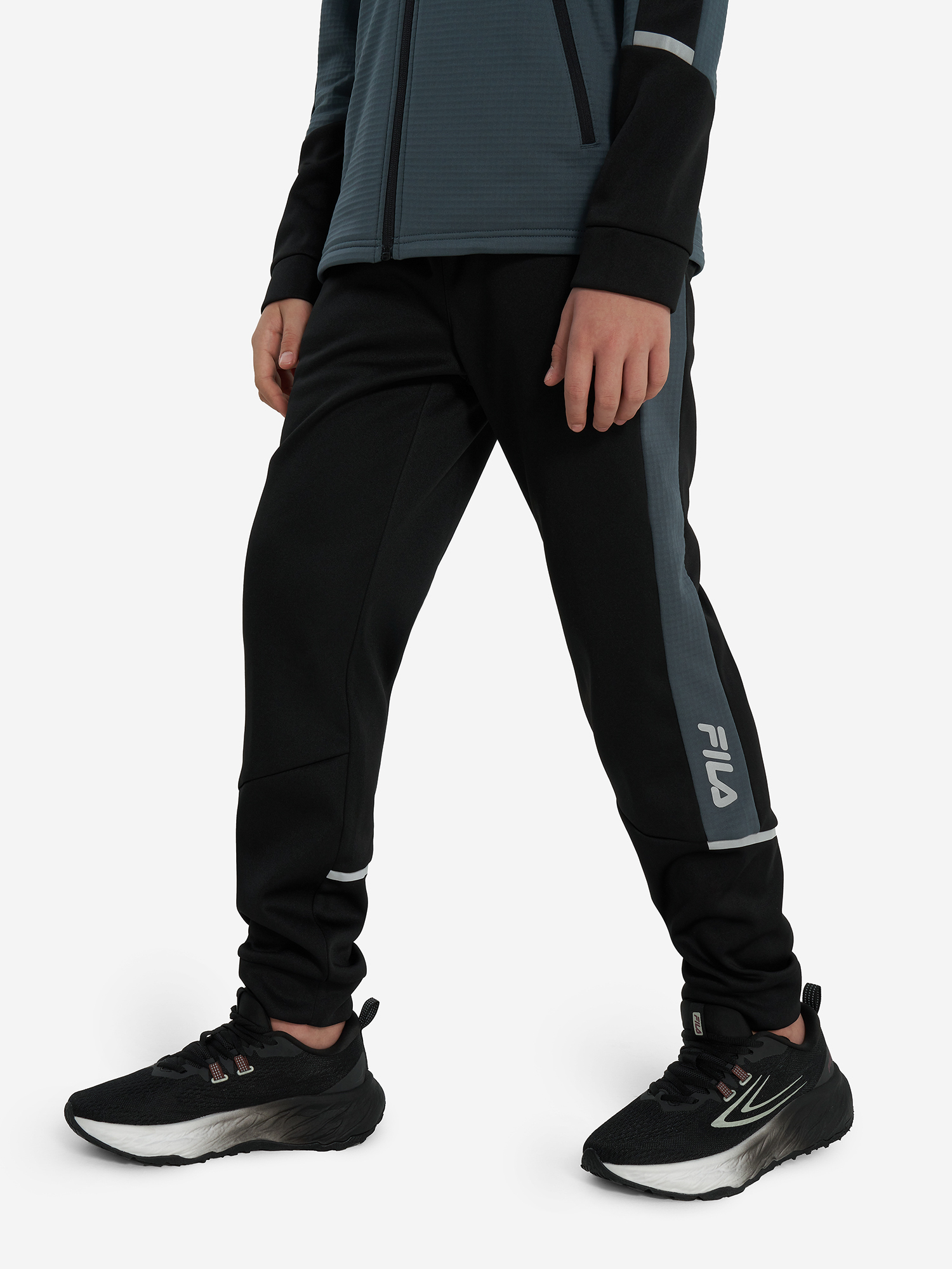 Брюки для мальчиков FILA, Черный