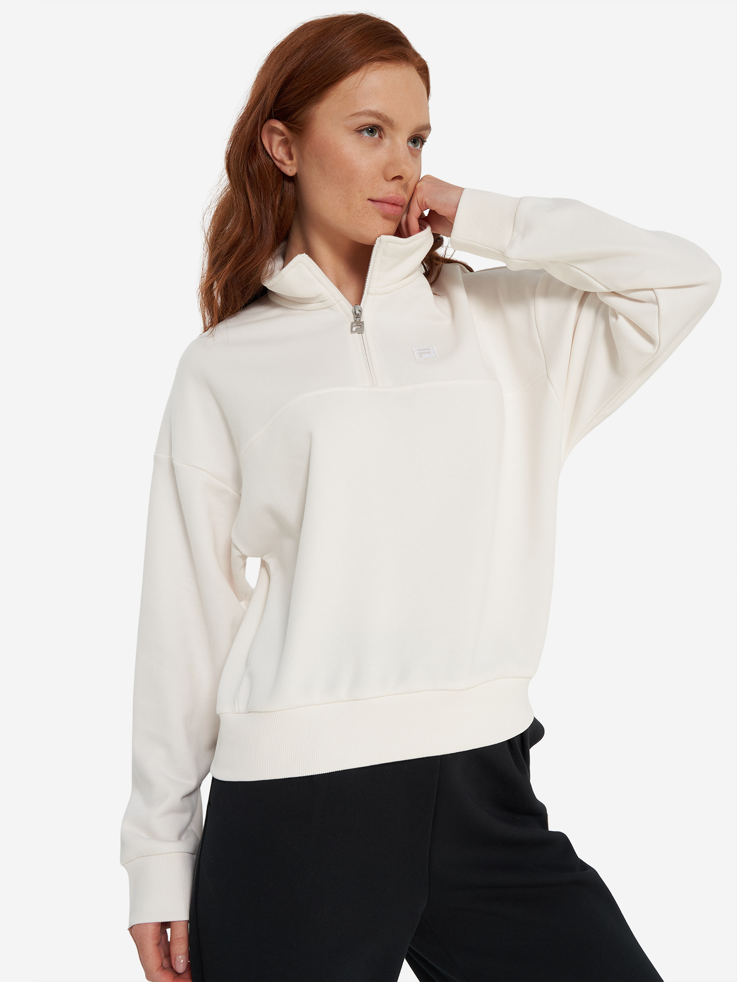 Толстовка женская FILA, Бежевый