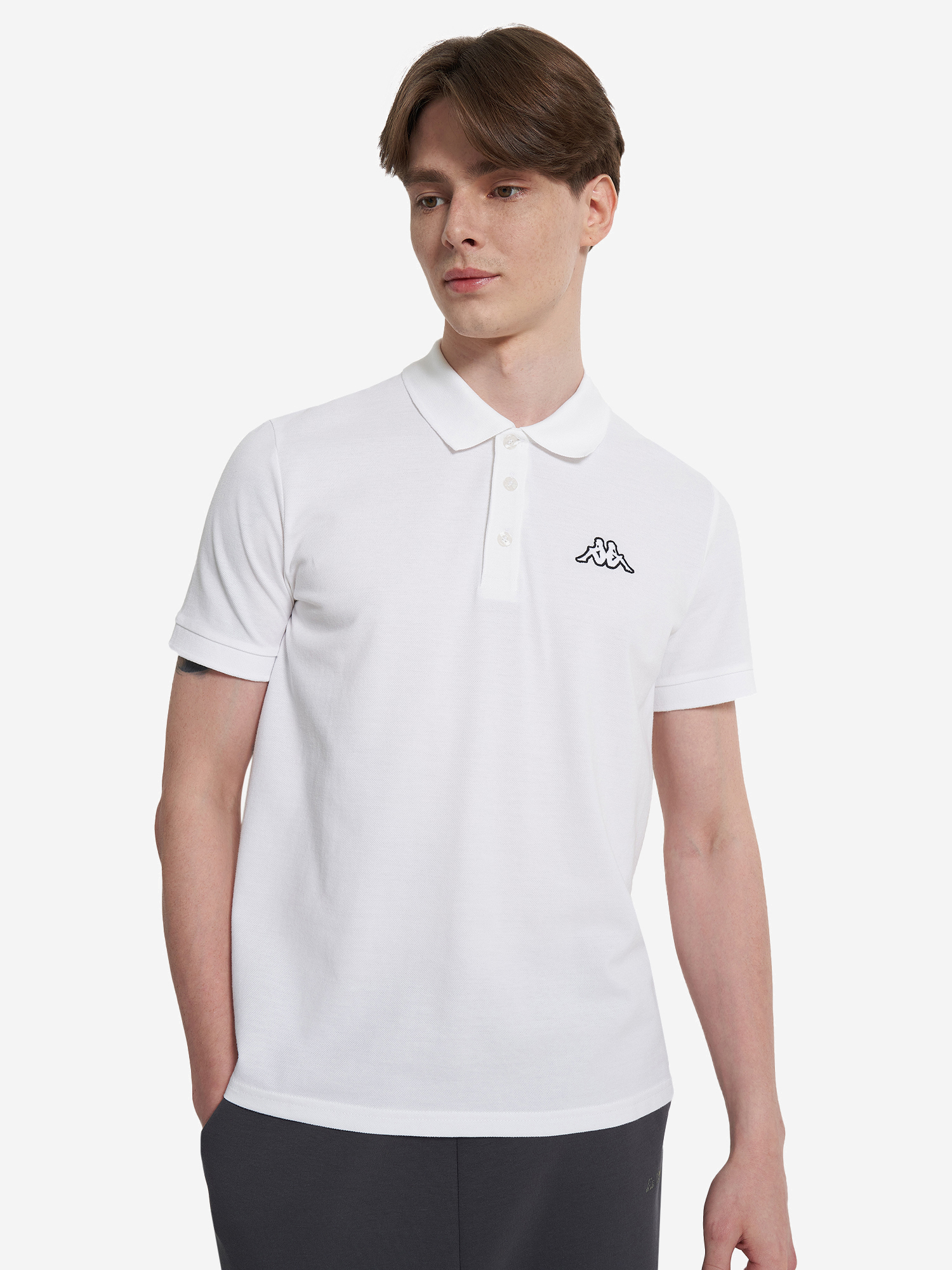 Поло мужское Kappa Polo d’Origini, Белый