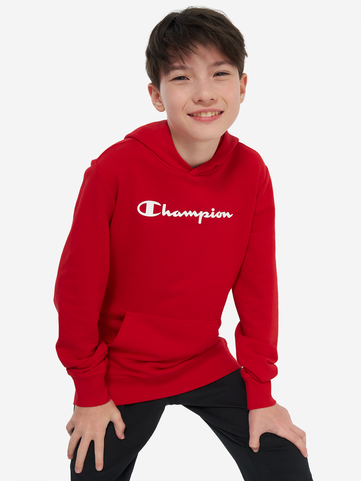 Худи для мальчиков Champion, Красный