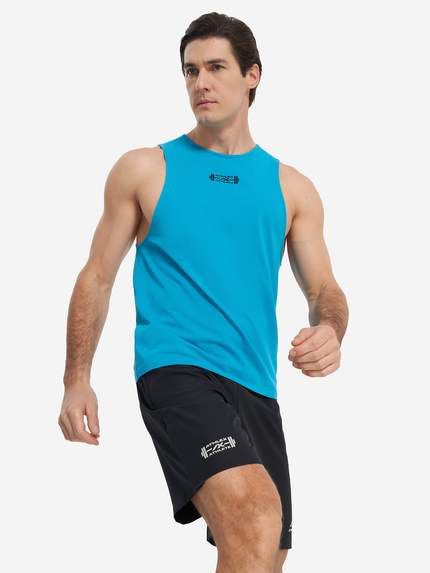 Майка мужская Athlex, Голубой
