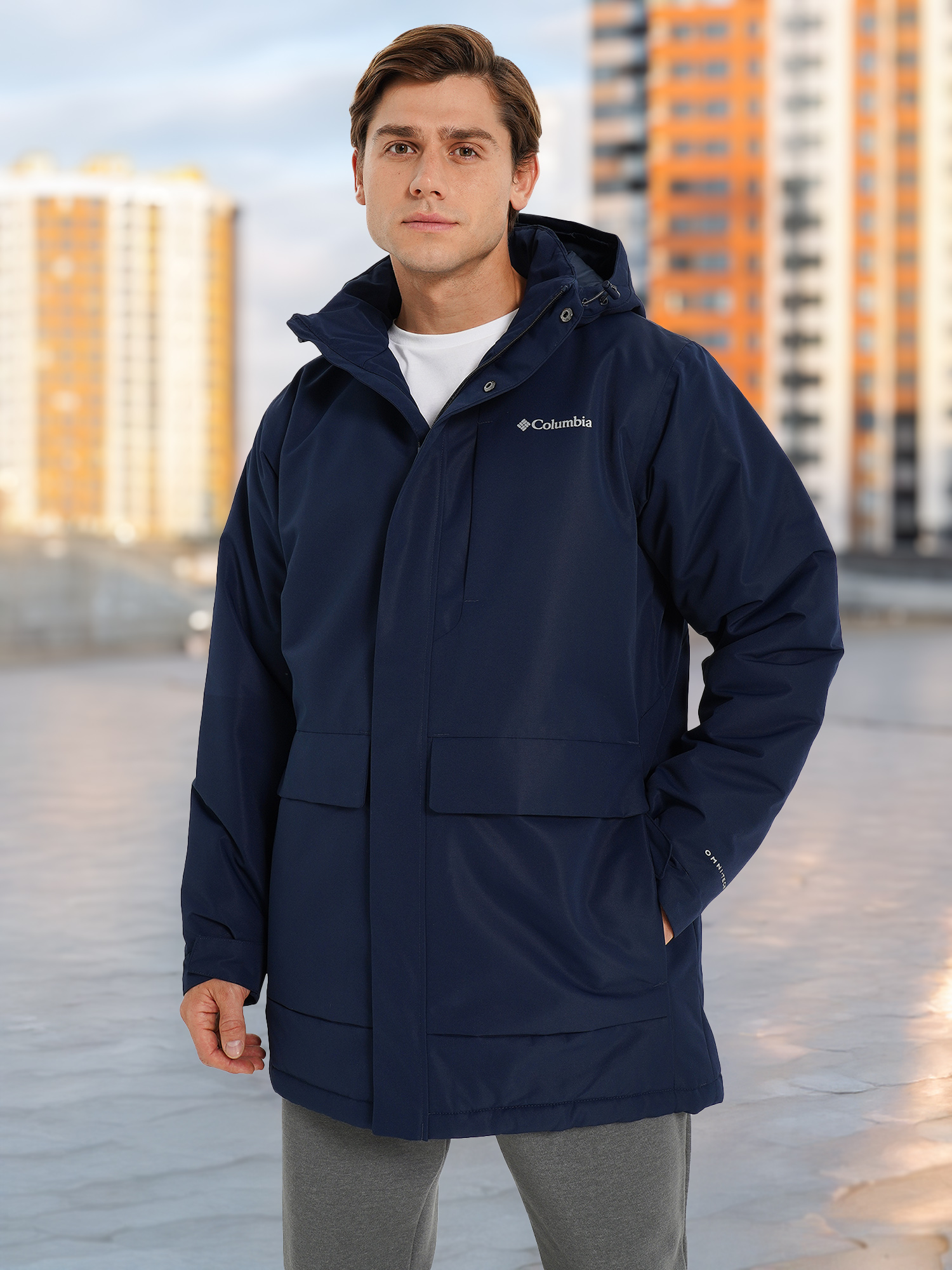 Парка мужская Columbia Rugged Path III Parka, Синий