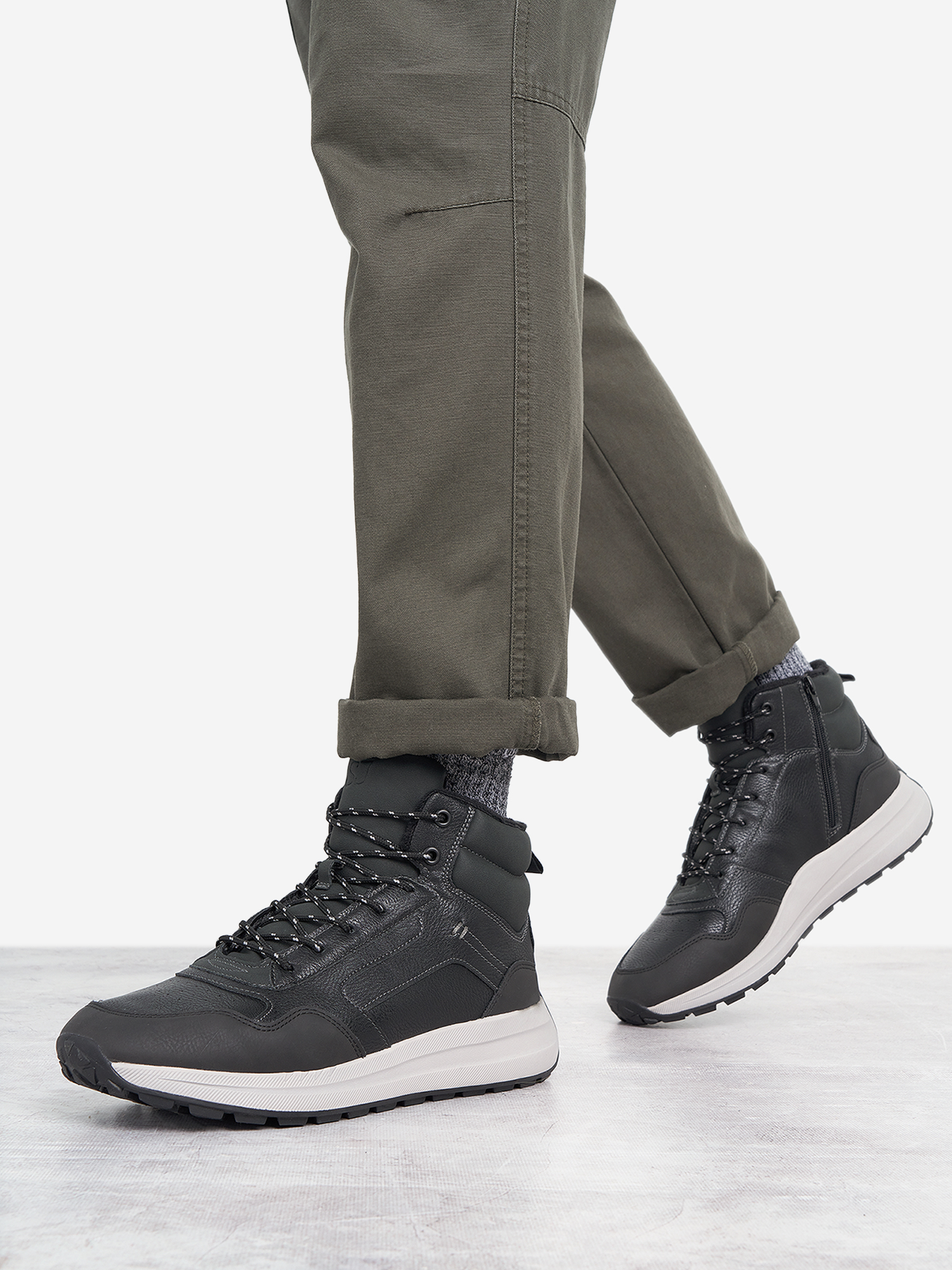 Ботинки утепленные мужские Safety Jogger, Черный