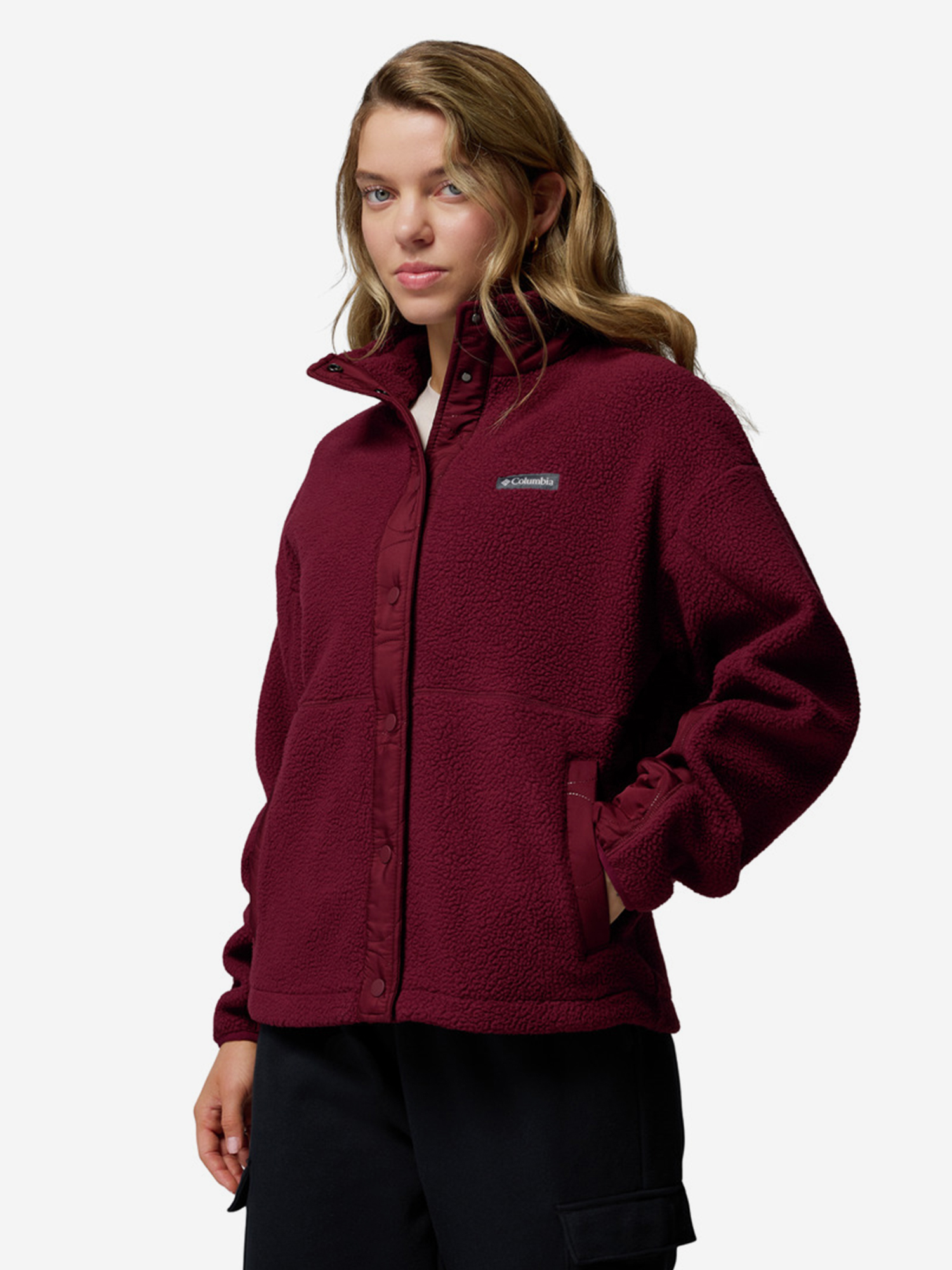 Джемпер флисовый женский Columbia Cloud Point Snap, Красный
