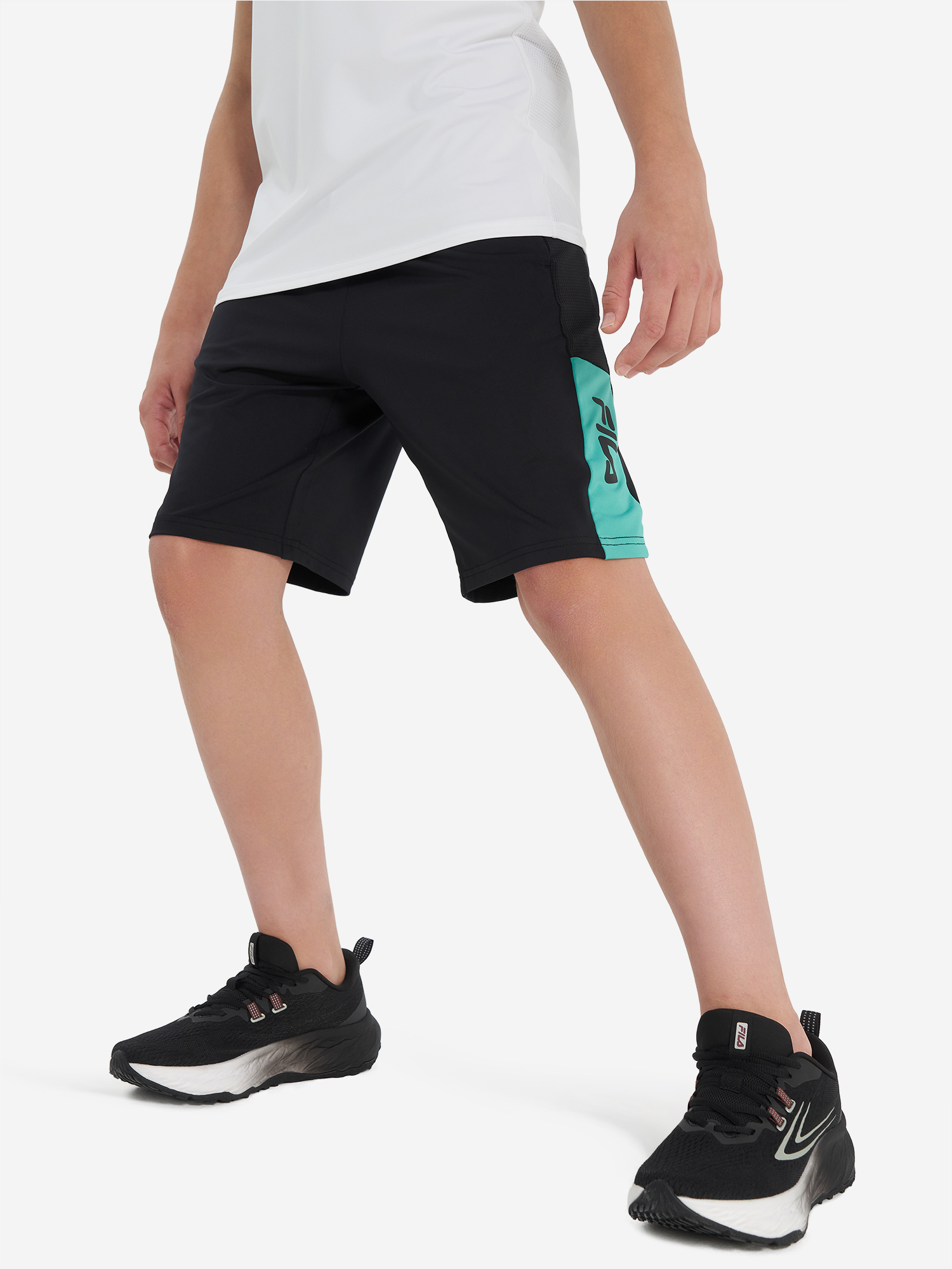 Шорты для мальчиков FILA, Черный