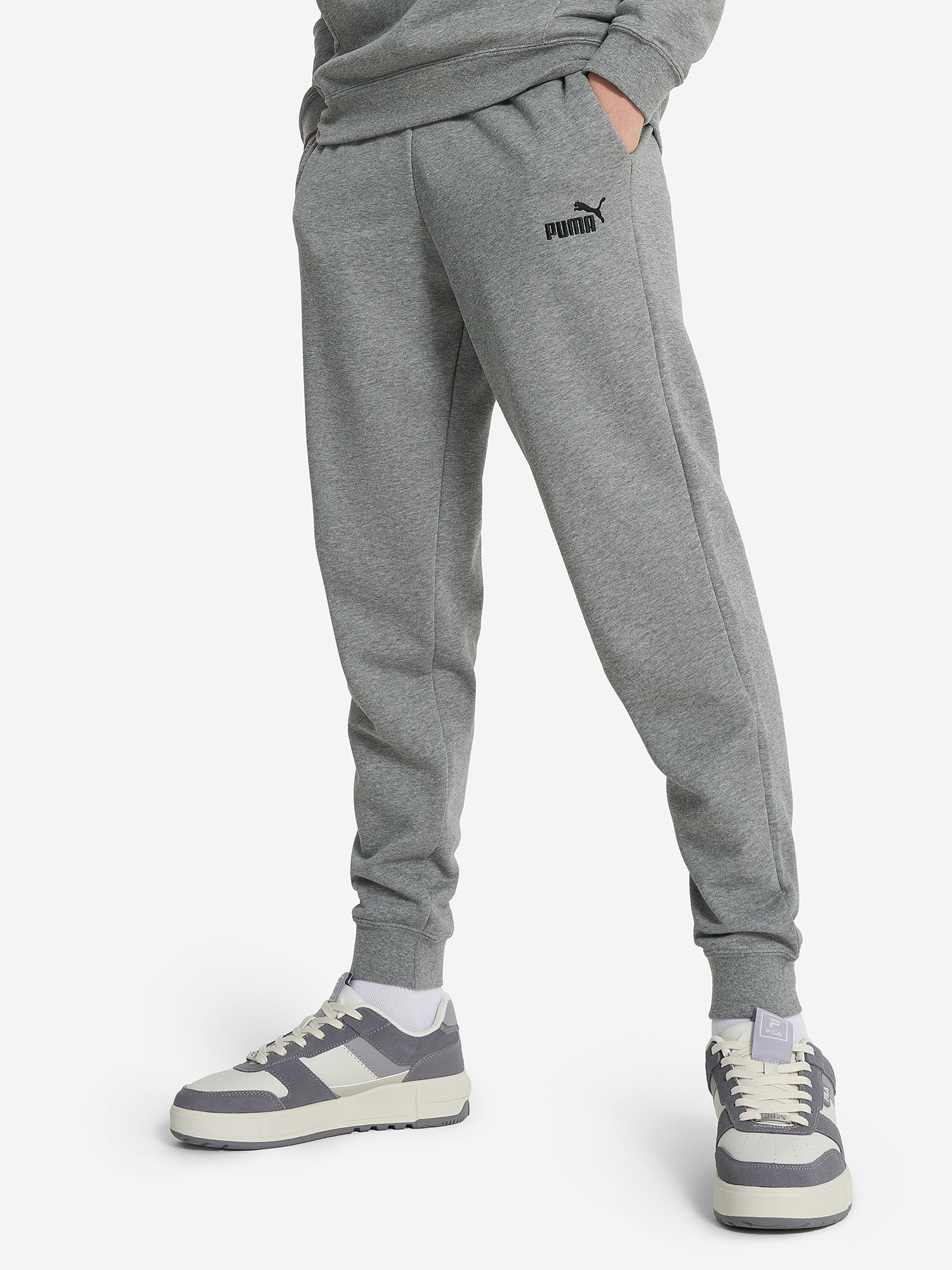 Брюки для мальчиков PUMA No. 1 Logo, Серый