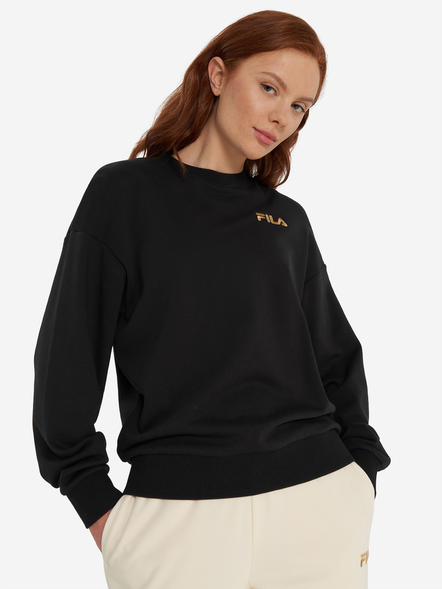 Свитшот женский FILA, Черный