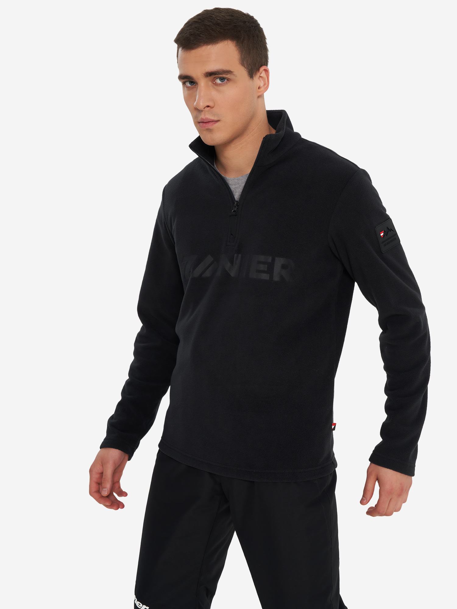 Джемпер флисовый мужской Zanier, Черный