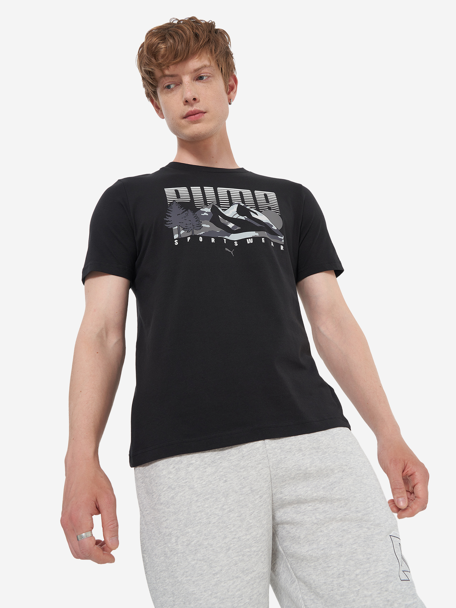 Футболка мужская PUMA, Черный