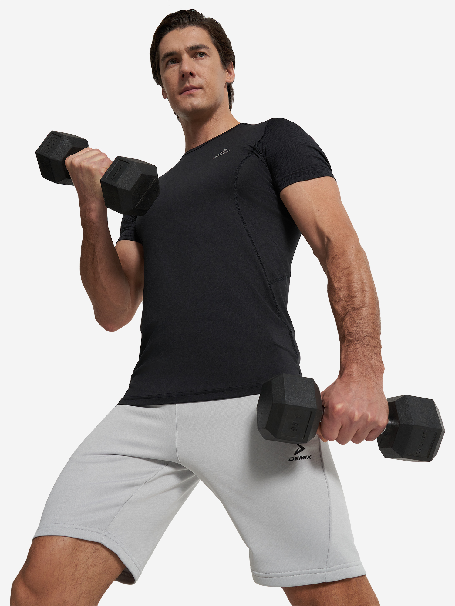 Футболка мужская Demix, Черный
