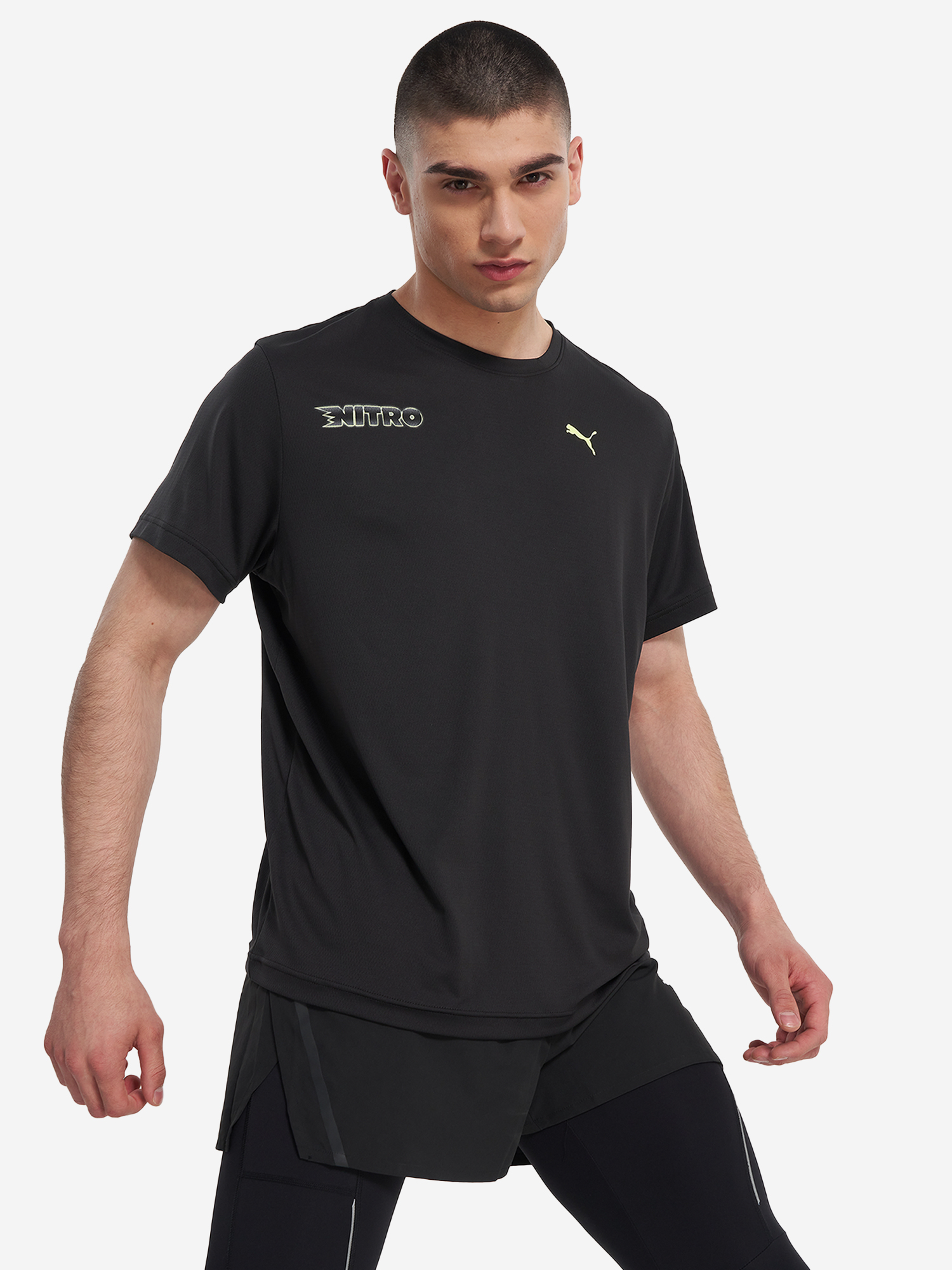Футболка мужская PUMA Nitro Illustration Graphic, Черный