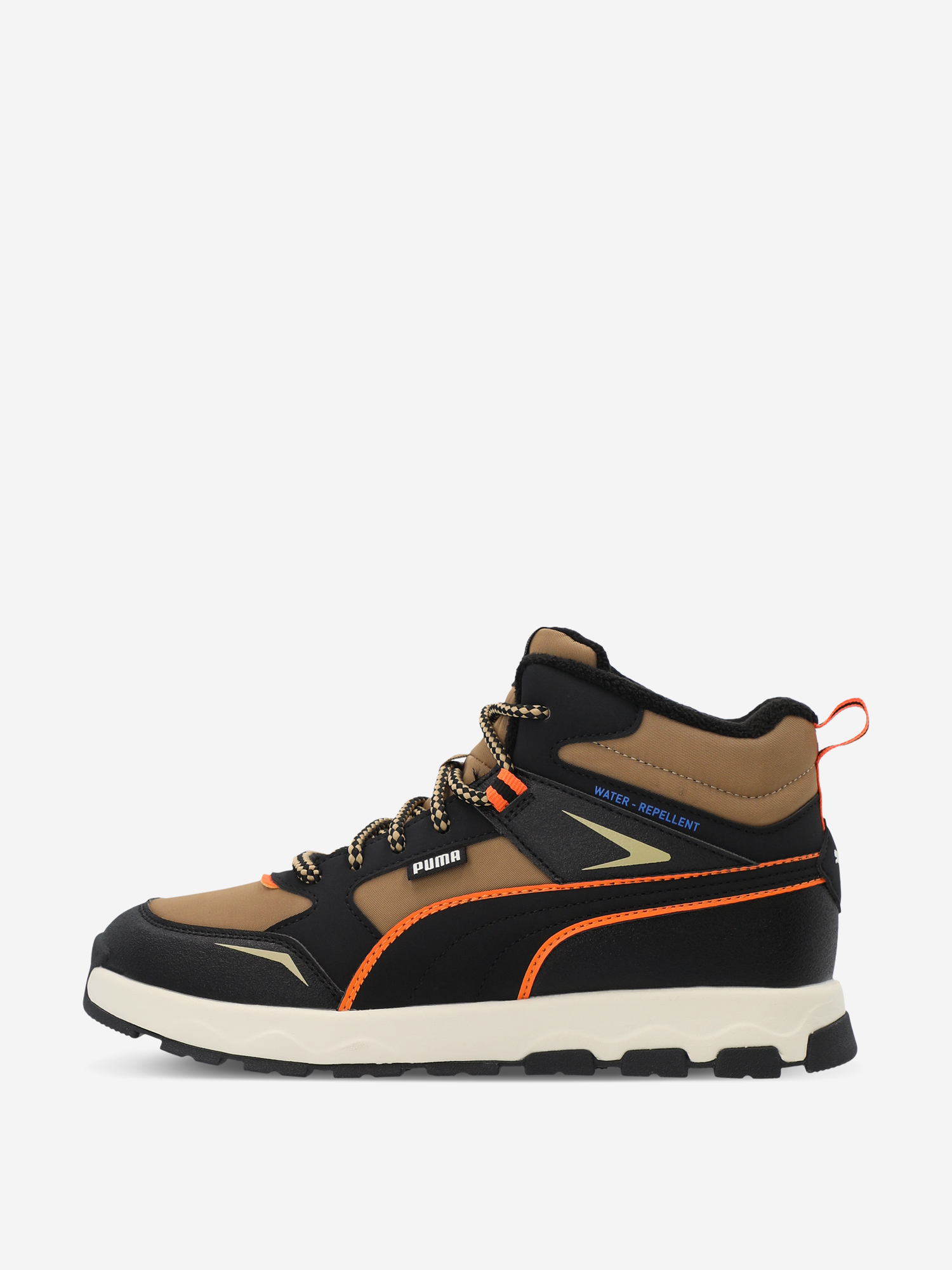 Кроссовки утепленные детские PUMA Evolve Trail WTR, Коричневый
