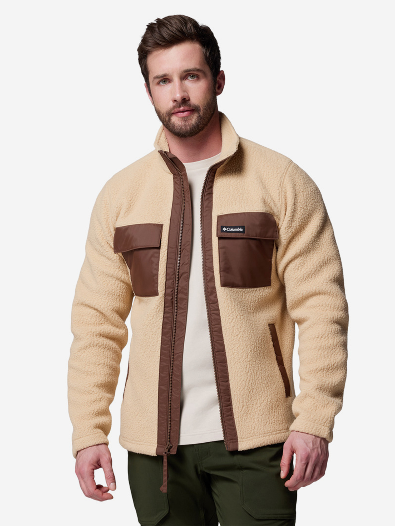 Джемпер флисовый мужской Columbia Juniper Peak Full Zip Fleece, Желтый