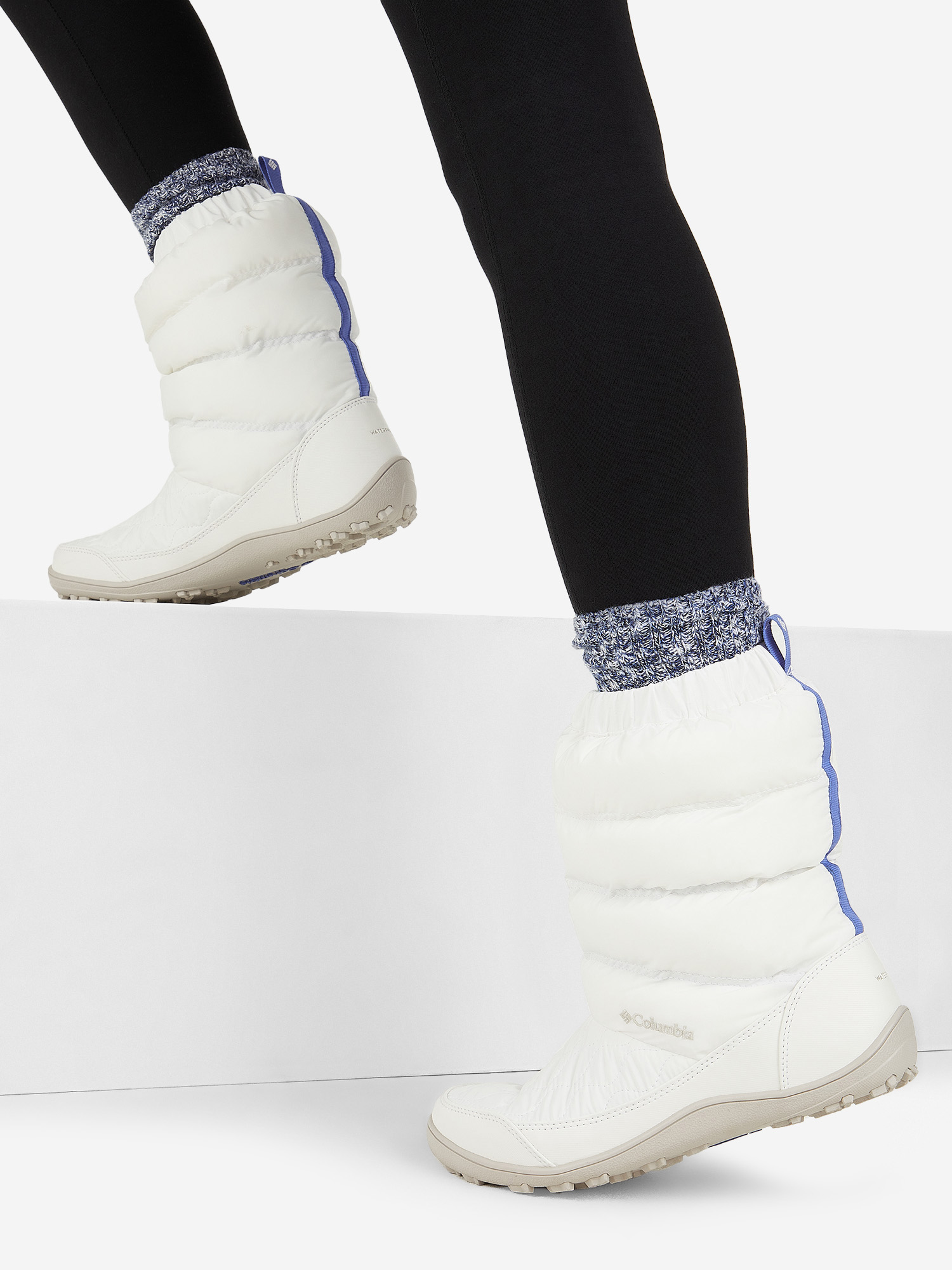 Дутики женские Columbia Minx Slip Iv, Белый
