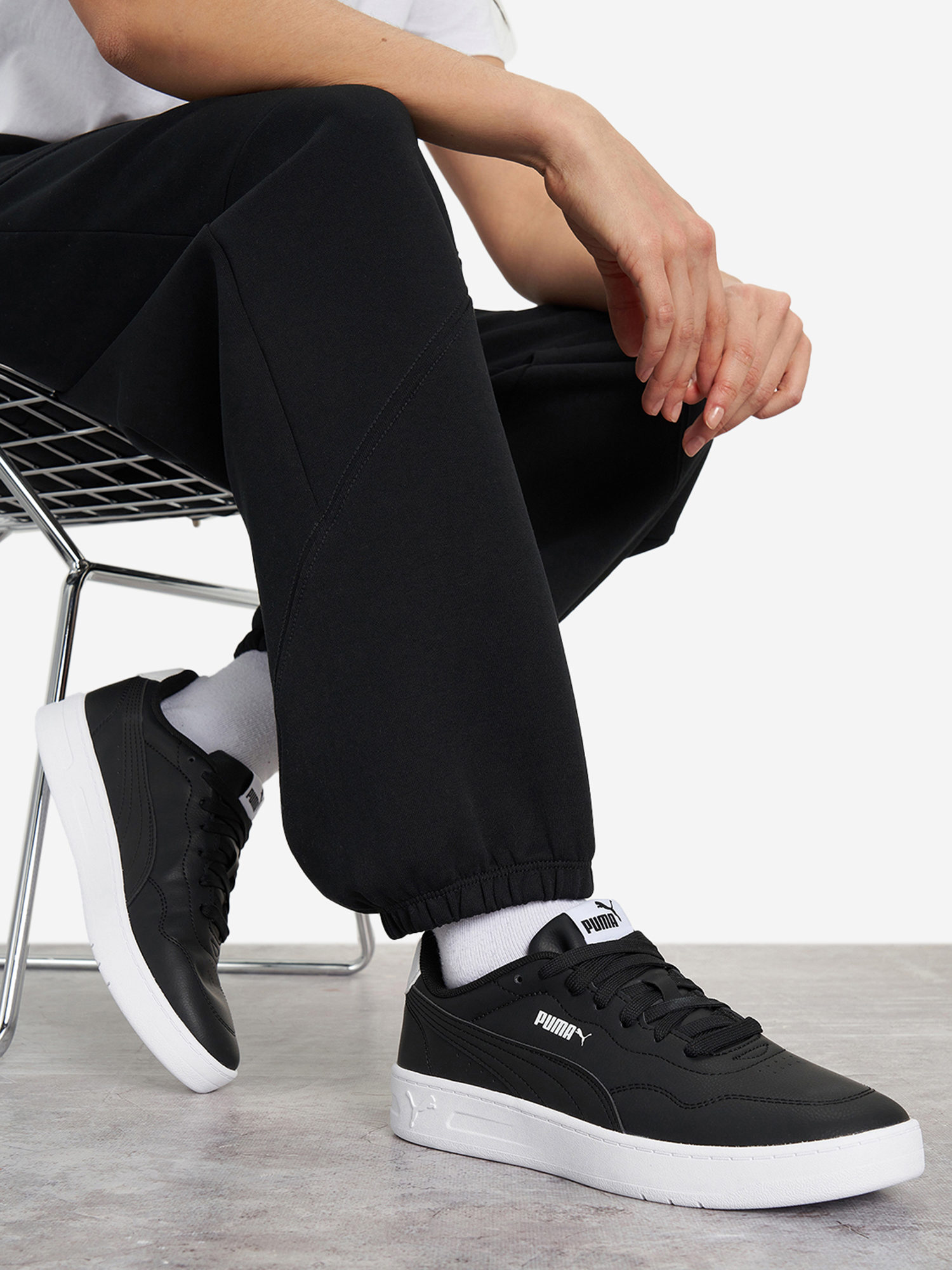 Кеды женские PUMA Court Lally, Черный