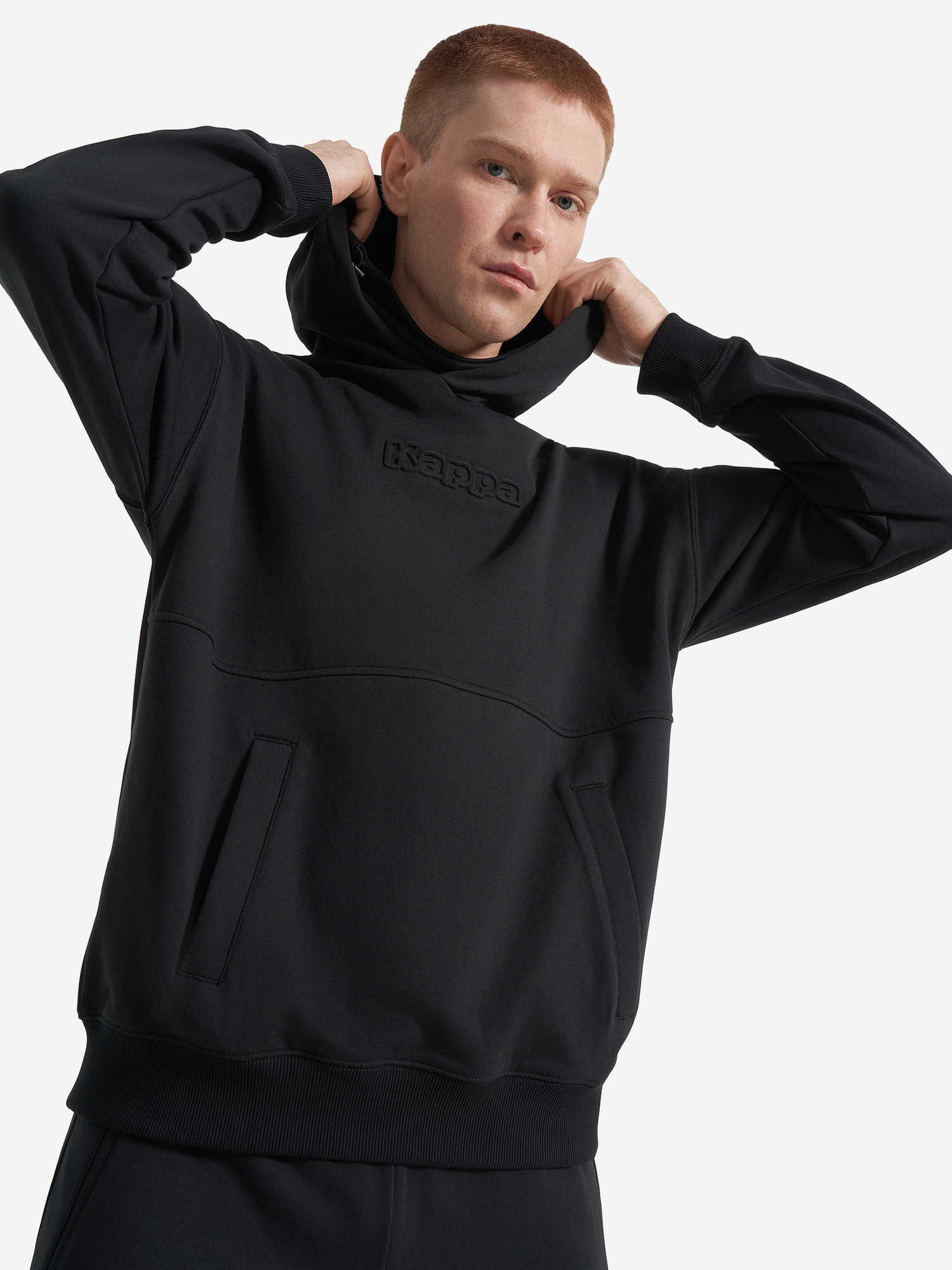 Худи мужское Kappa, Черный