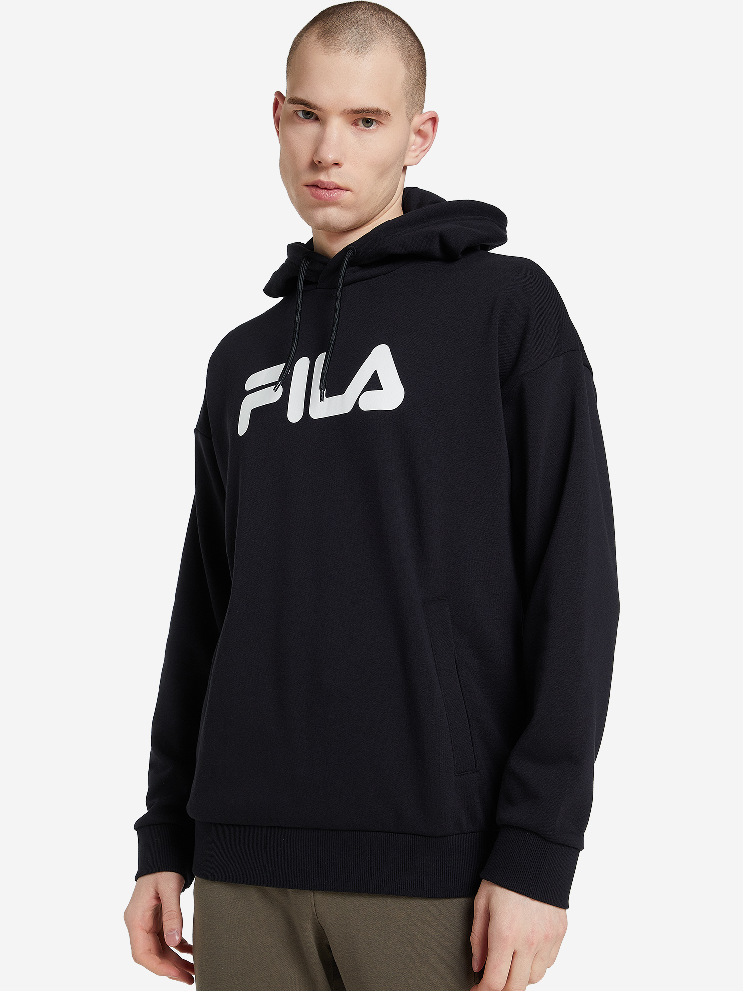 Худи мужское FILA, Черный
