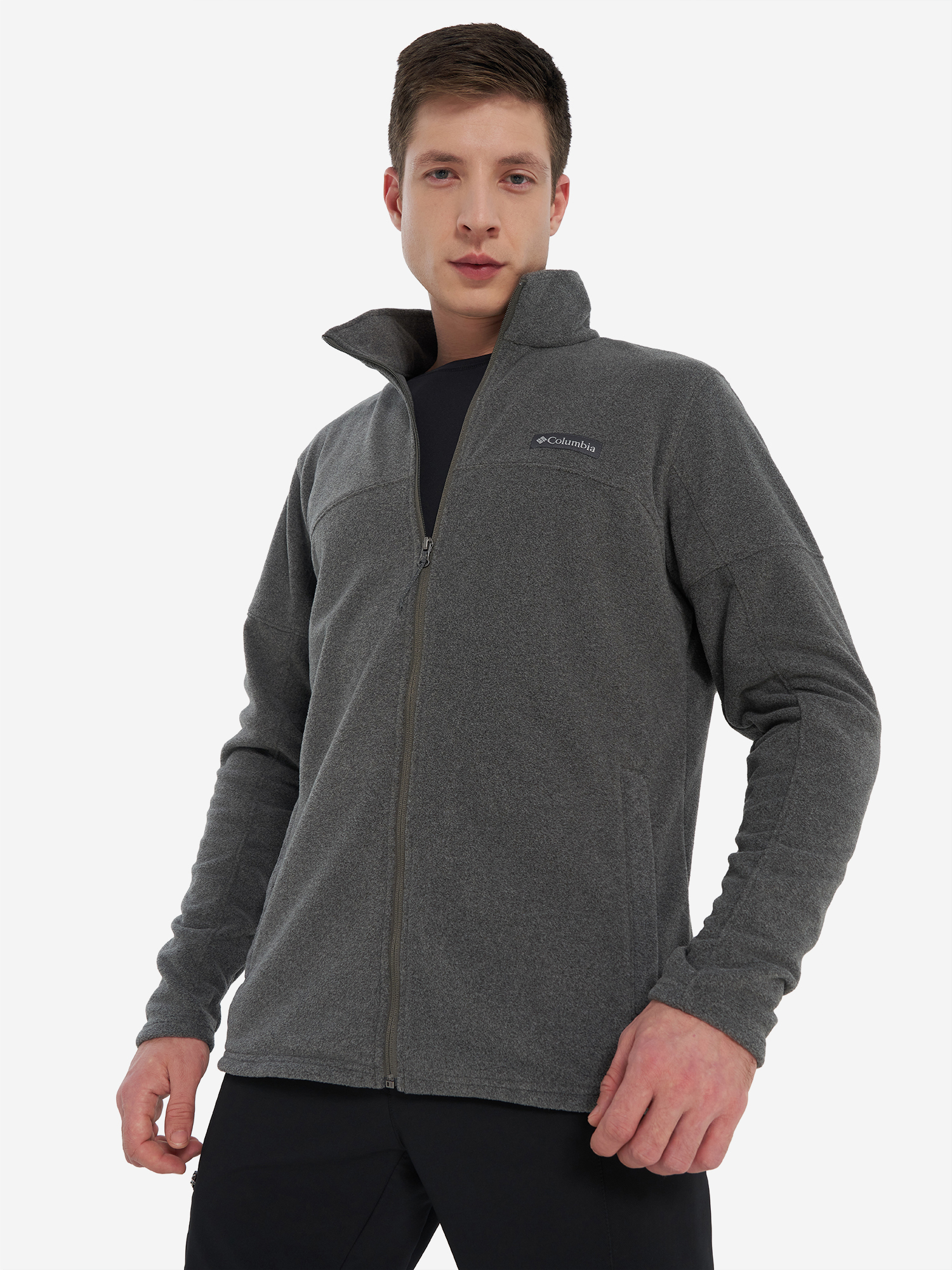 Джемпер флисовый мужской Columbia Basin Trail III Full Zip, Серый