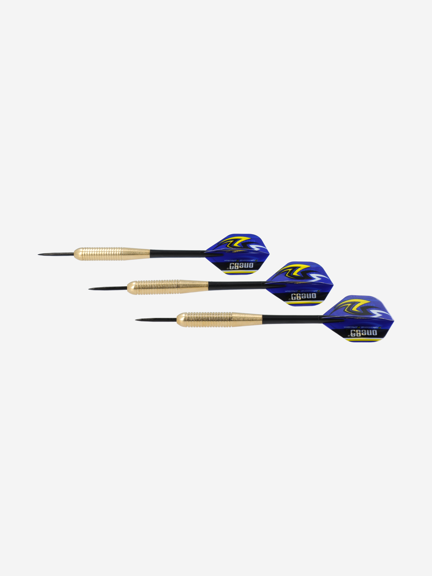 Набор дротиков One80 Vapor Brass, 3 шт, Черный