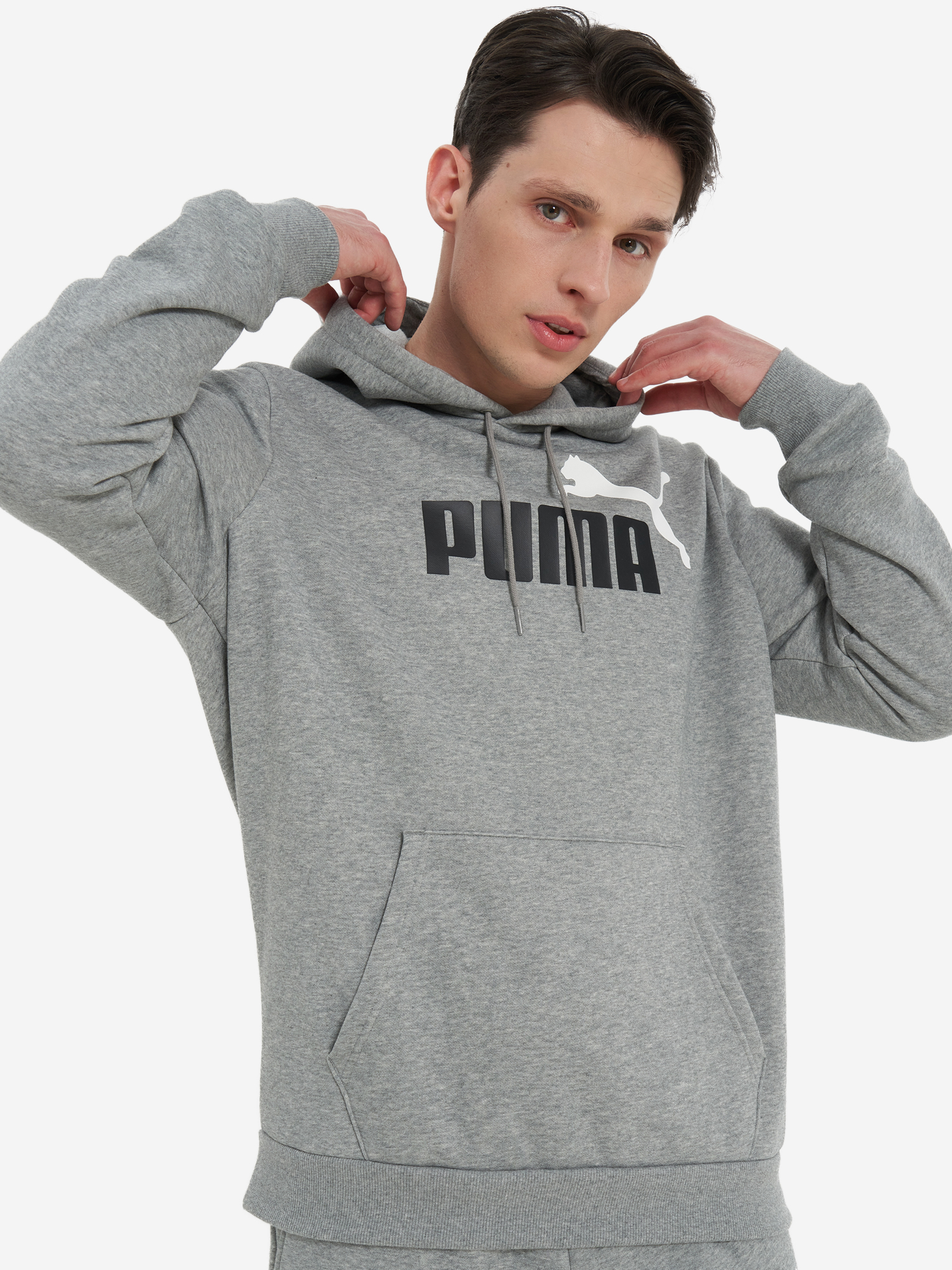Худи мужское PUMA, Серый