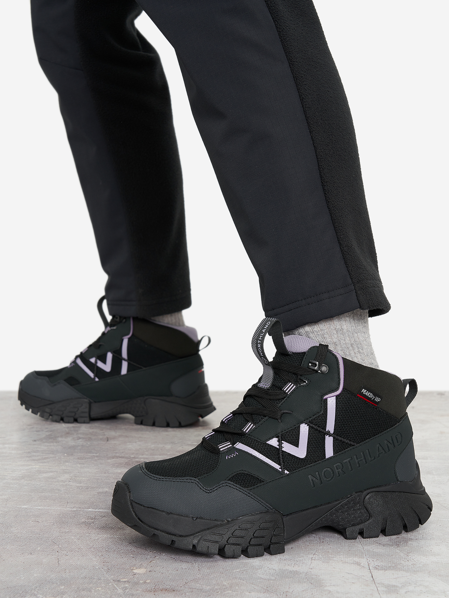 Ботинки женские Northland Blume Nylon Mid, Черный