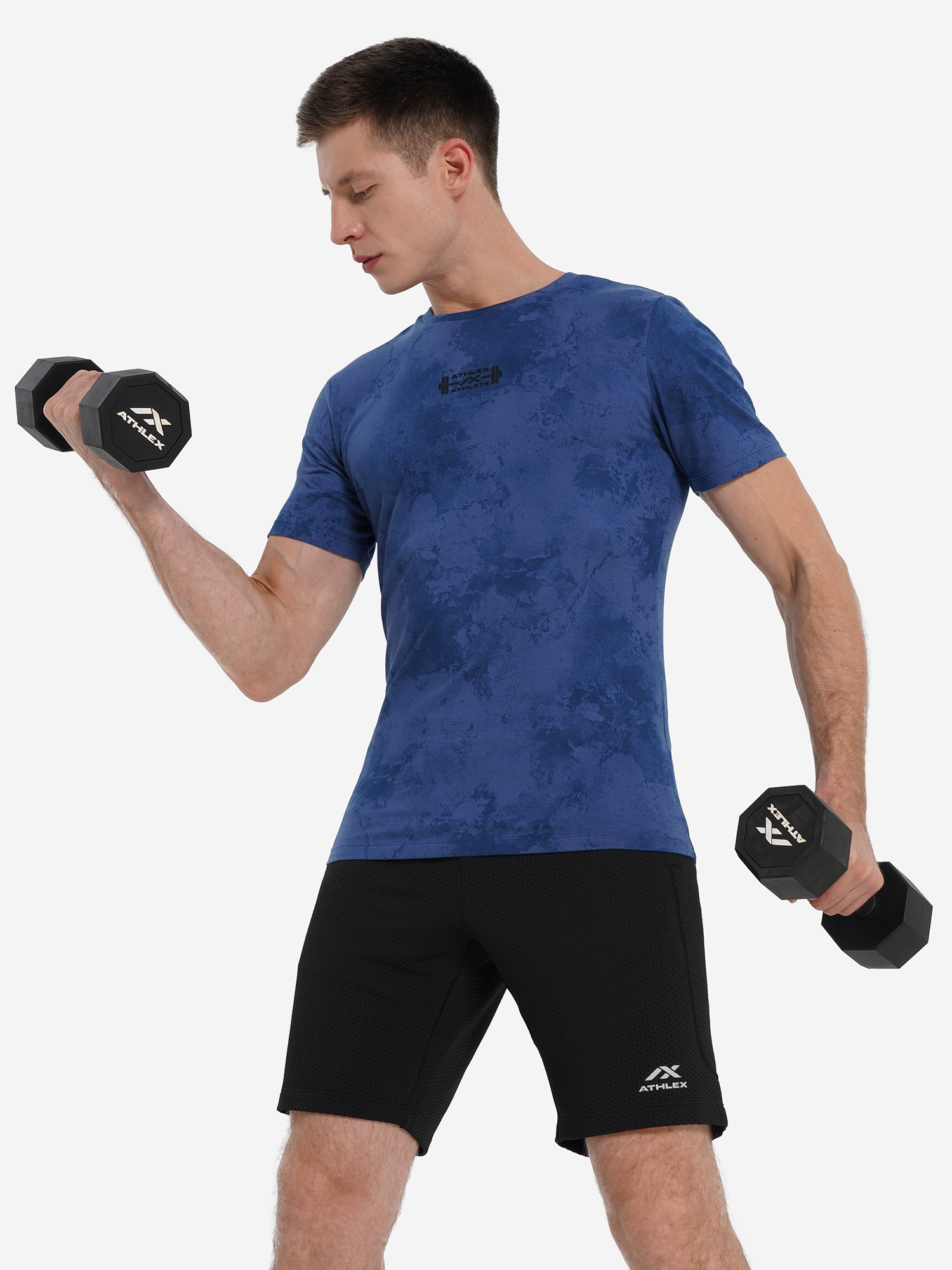 Футболка мужская Athlex, Синий