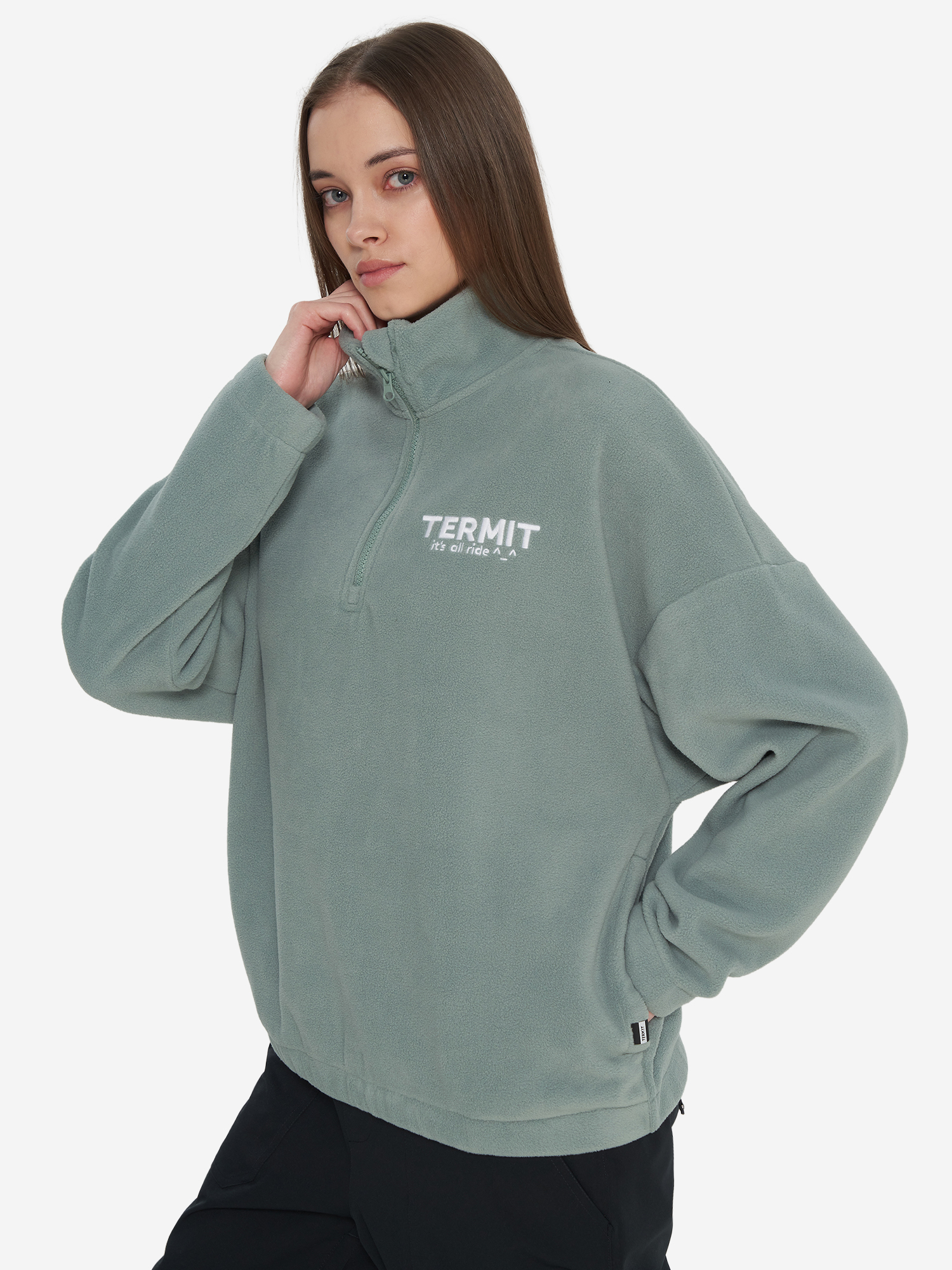 Джемпер флисовый женский Termit, Зеленый