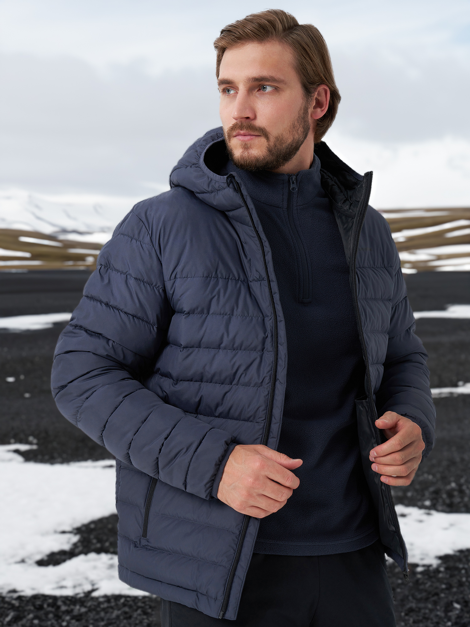 Пуховик мужской Outventure, Синий