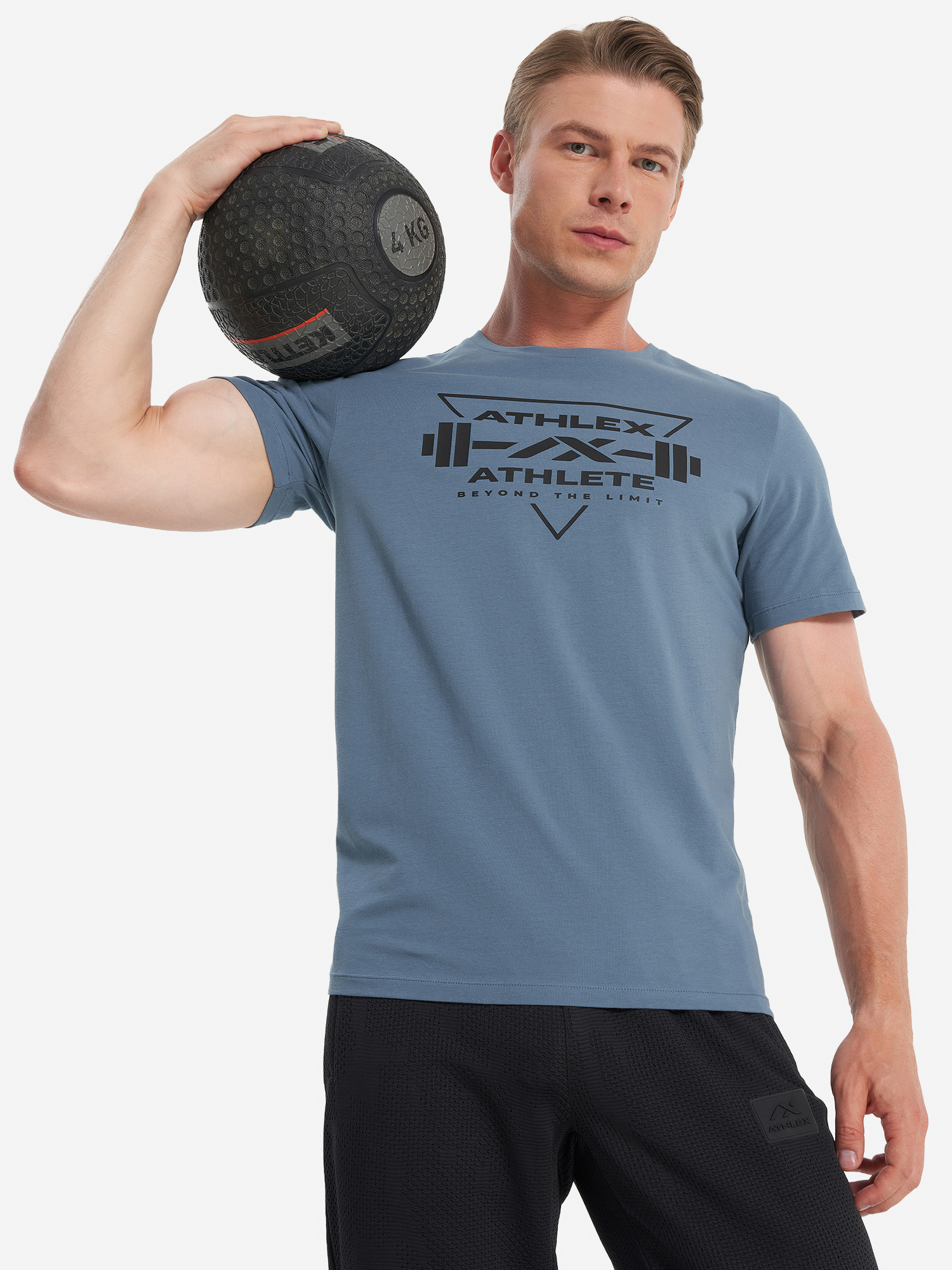 Футболка мужская Athlex, Серый