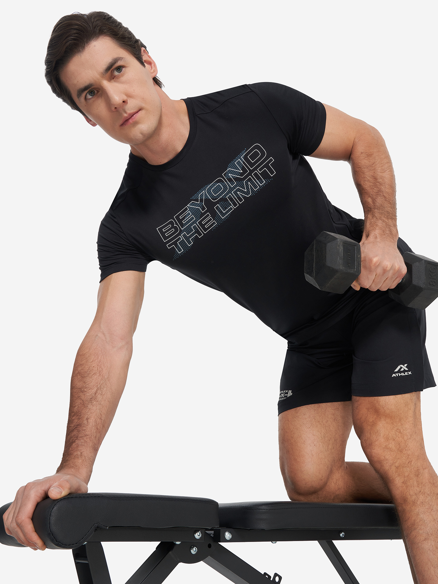 Футболка мужская Athlex, Черный