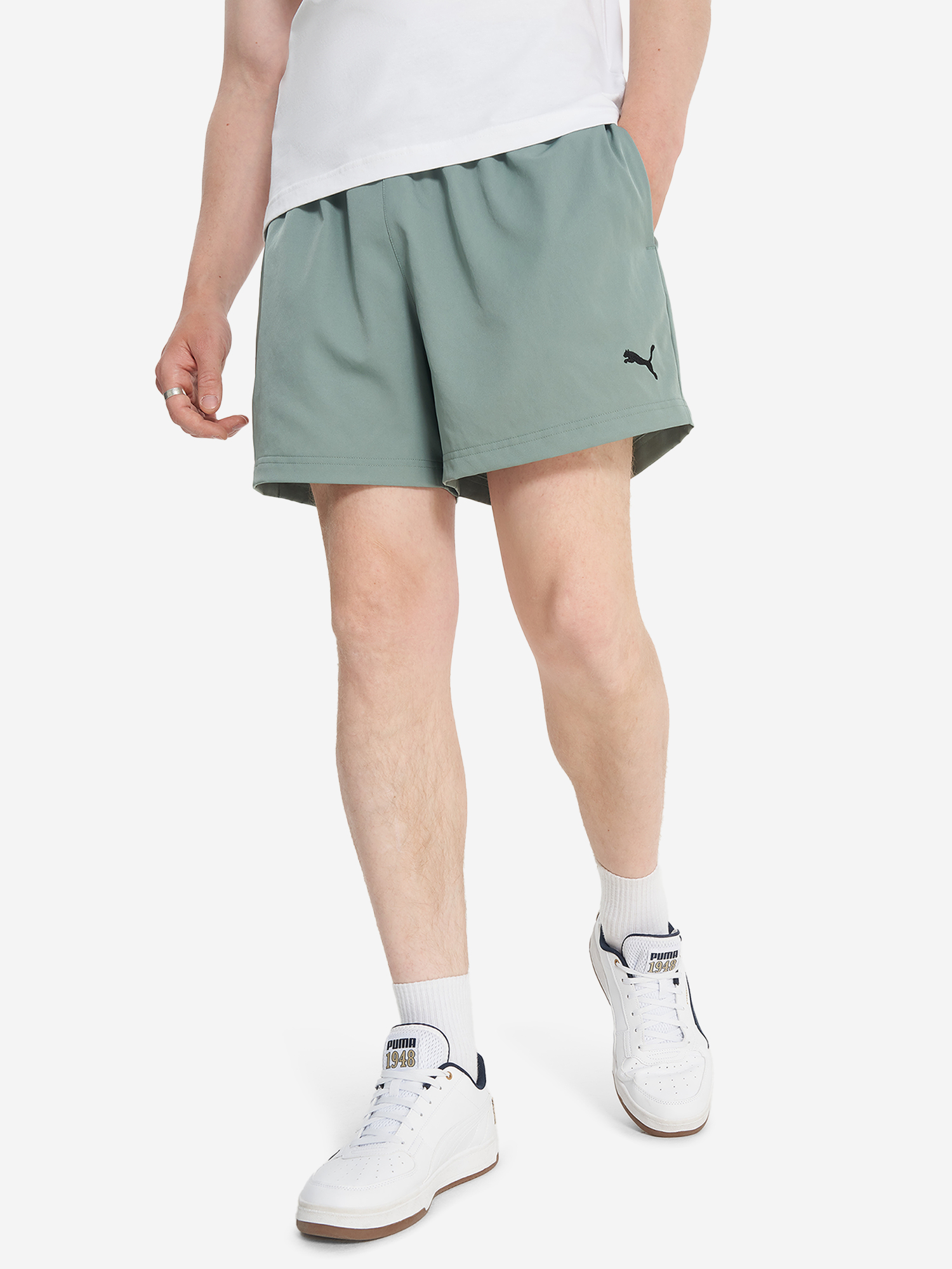 Шорты мужские PUMA, Зеленый