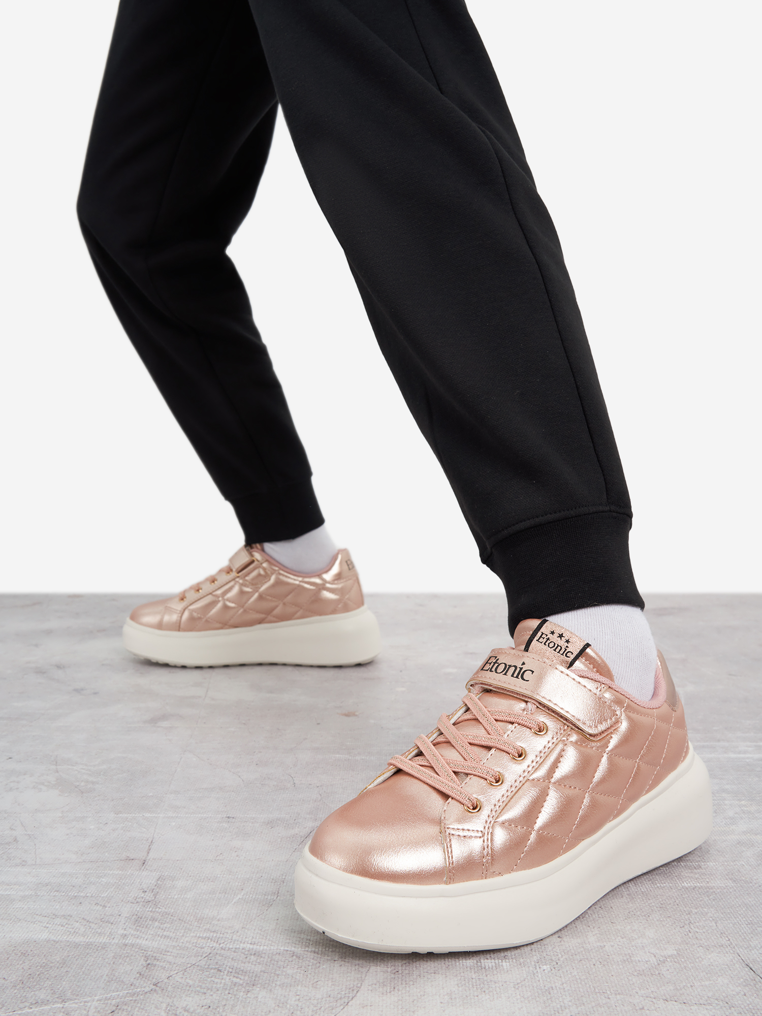 Кеды для девочек Etonic Ania Pearlized, Золотой