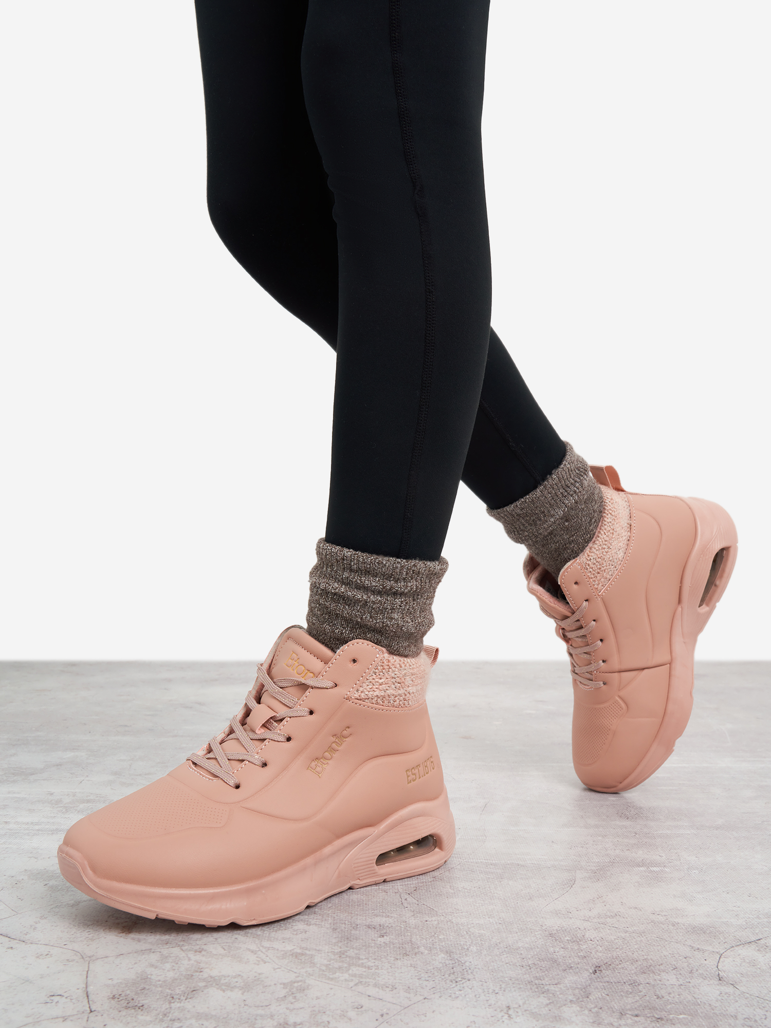 Кроссовки утепленные для девочек Etonic Street Air, Розовый