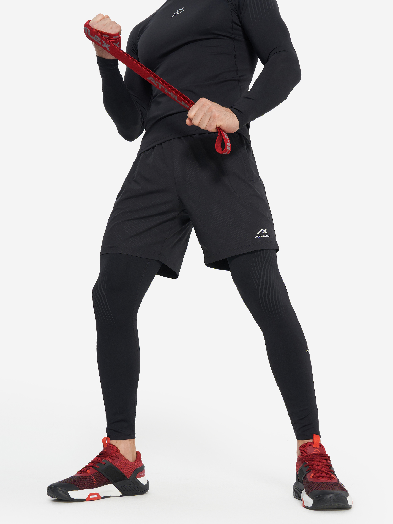 Шорты мужские Athlex, Черный
