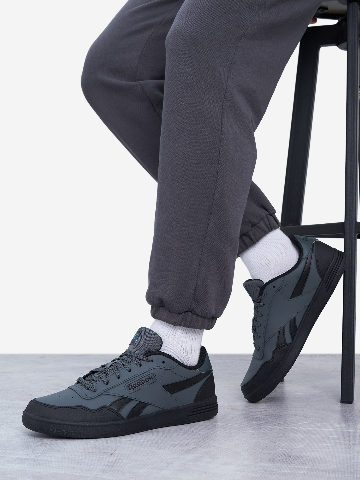 Кеды мужские Reebok Court Advance, Серый