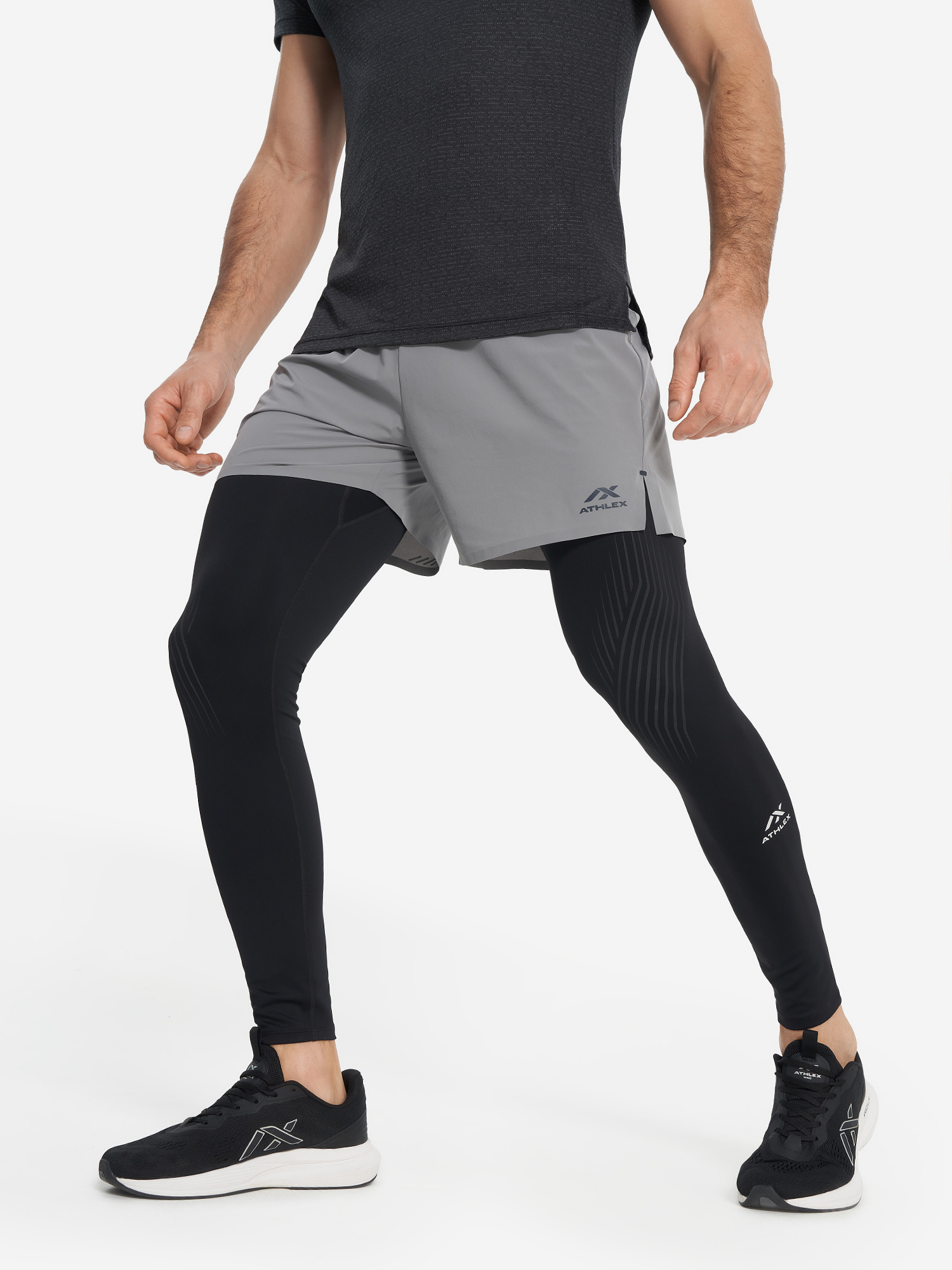 Шорты мужские Athlex, Серый