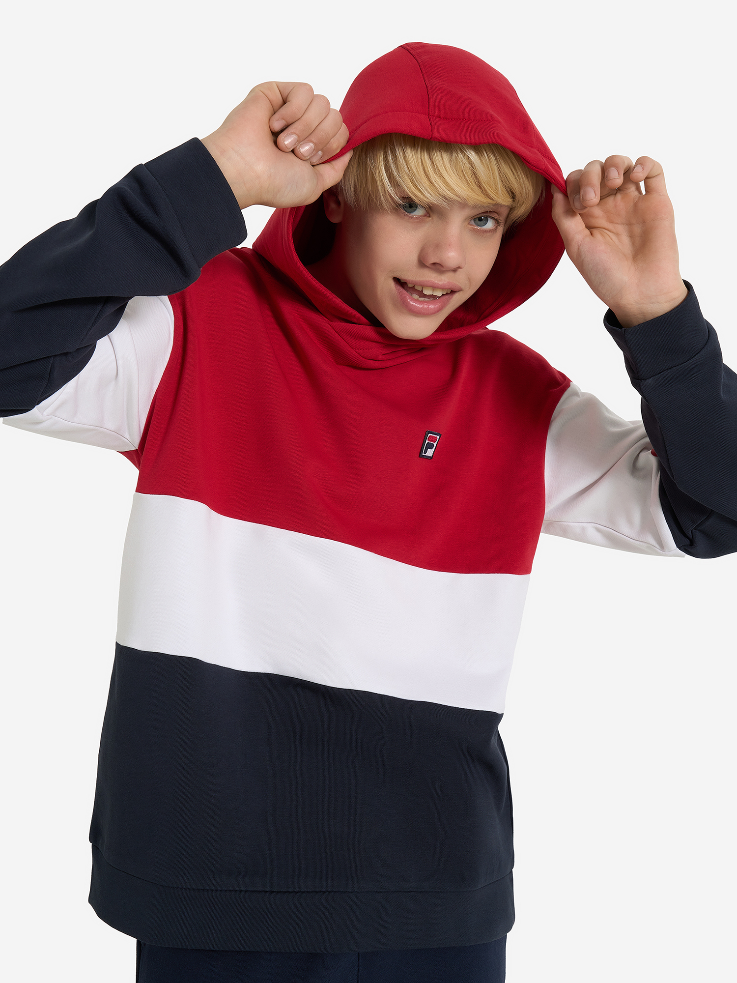 Худи для мальчиков FILA, Красный