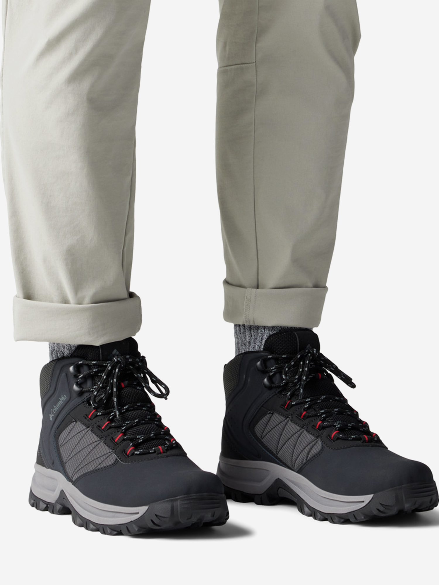 Ботинки мужские Columbia Transverse Hike Waterproof, Черный