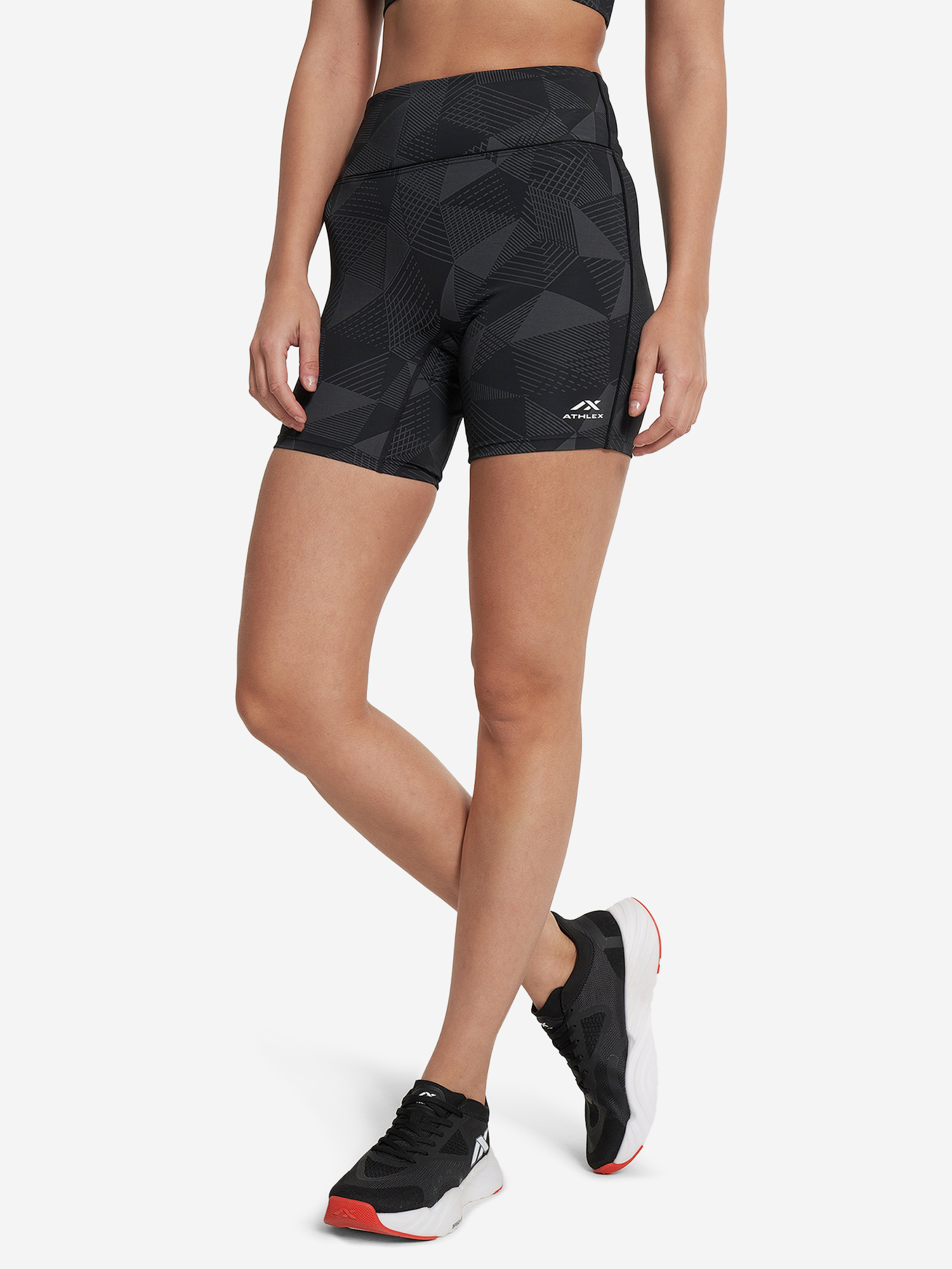 Велосипедки женские Athlex, Черный