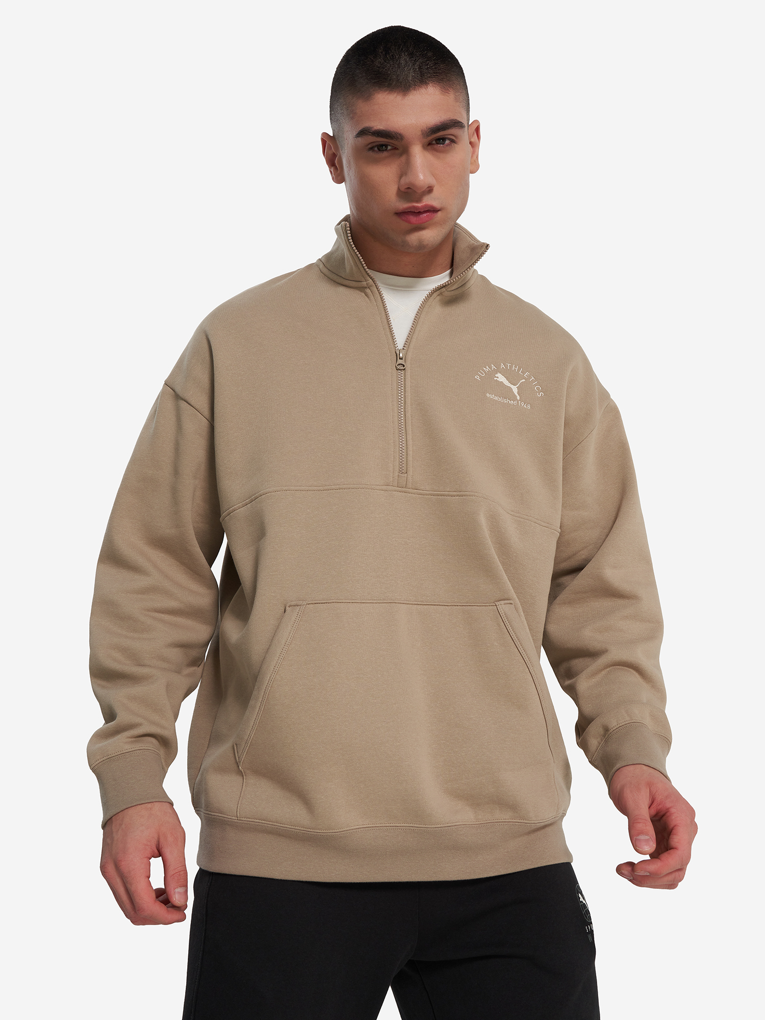 Свитшот мужской PUMA Class, Коричневый