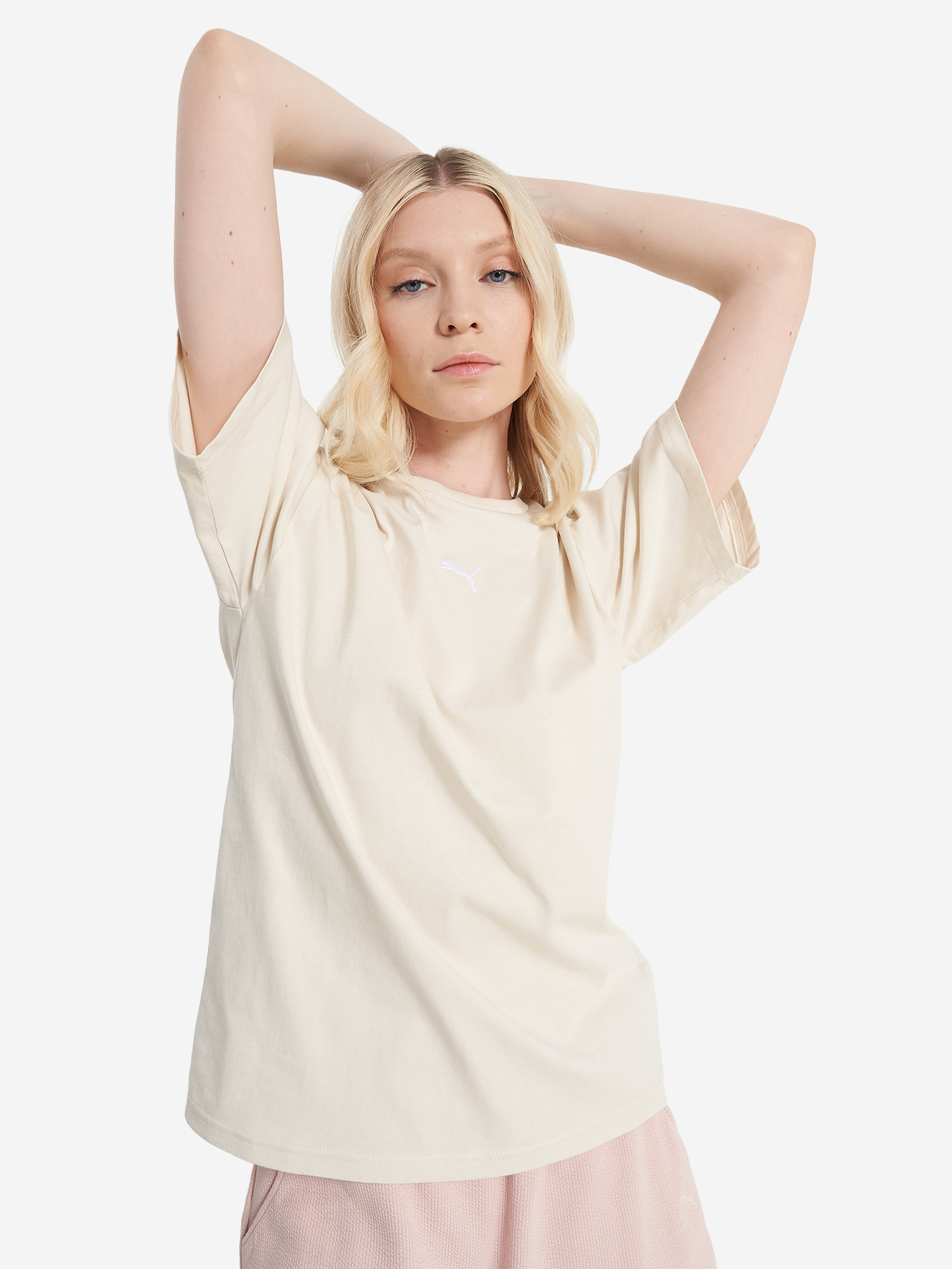 Футболка женская PUMA Ess, Бежевый