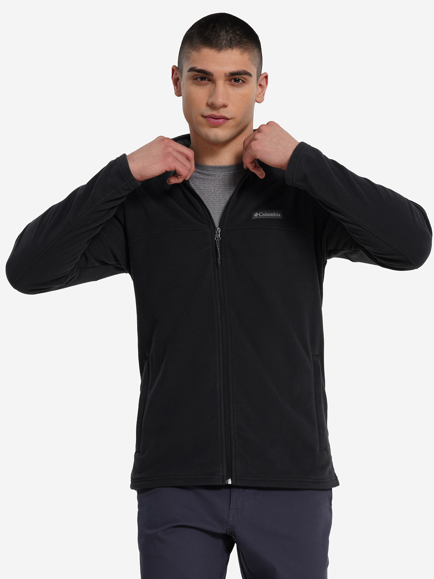 Джемпер флисовый мужской Columbia Basin Trail III Full Zip, Черный