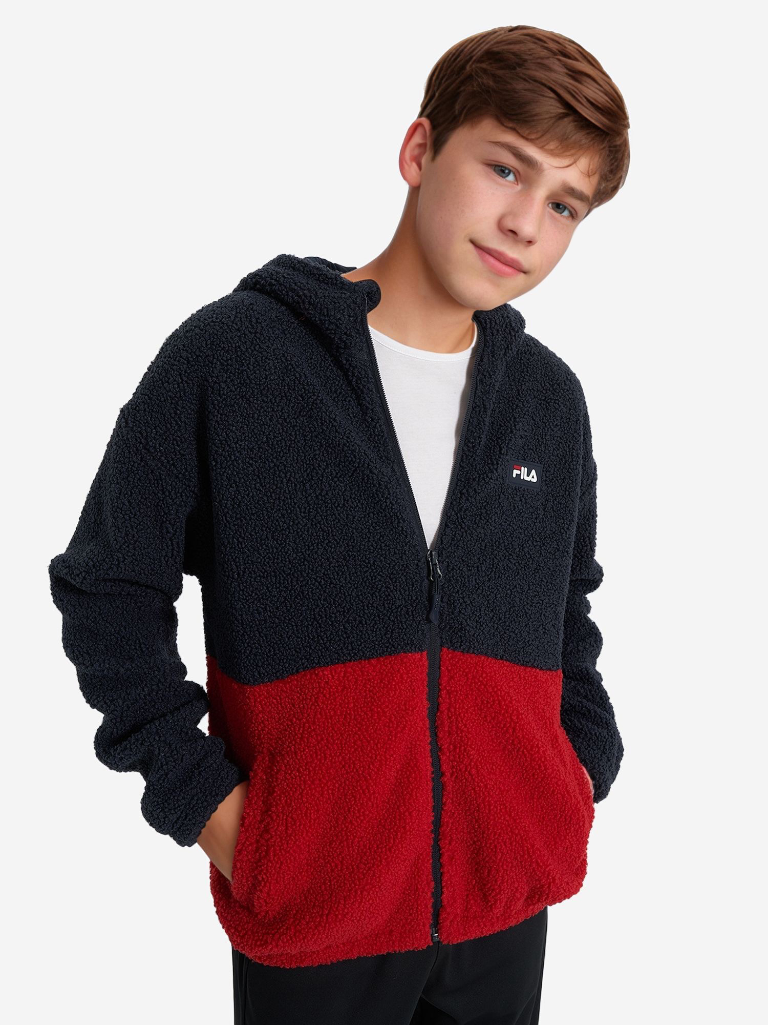 Толстовка для мальчиков FILA, Синий