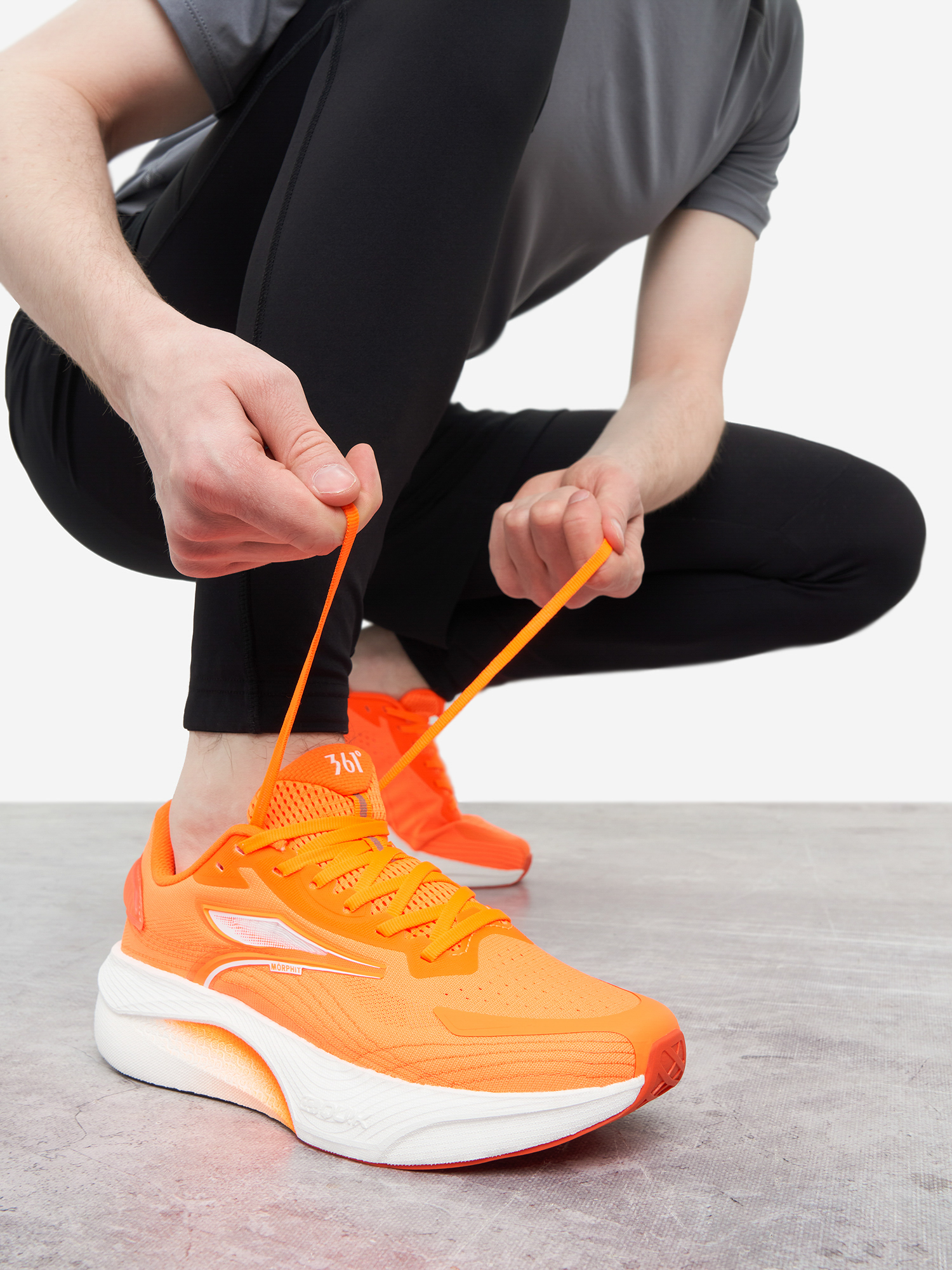 Кроссовки мужские 361° Stable Running, Оранжевый