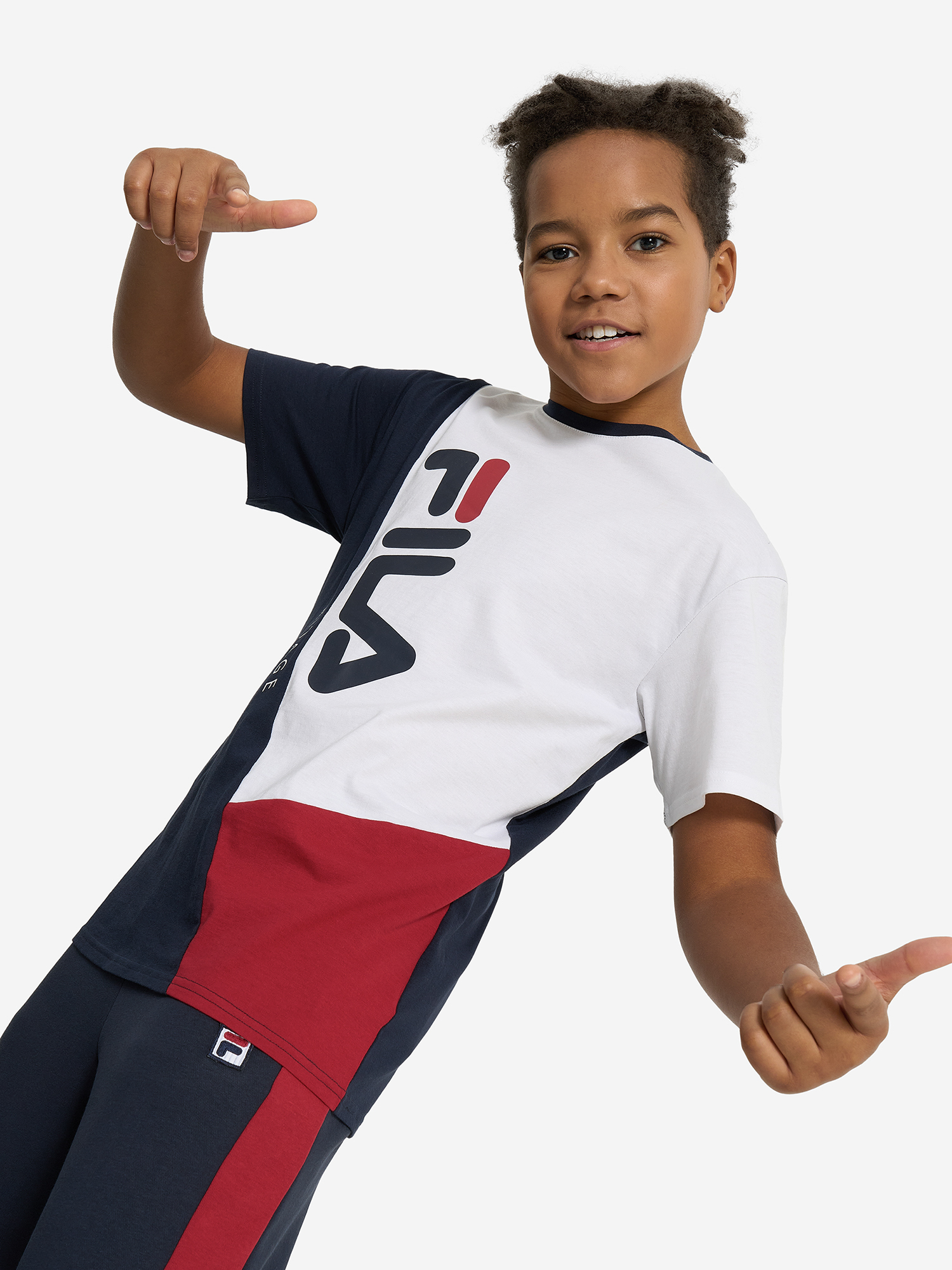 Футболка для мальчиков FILA, Синий